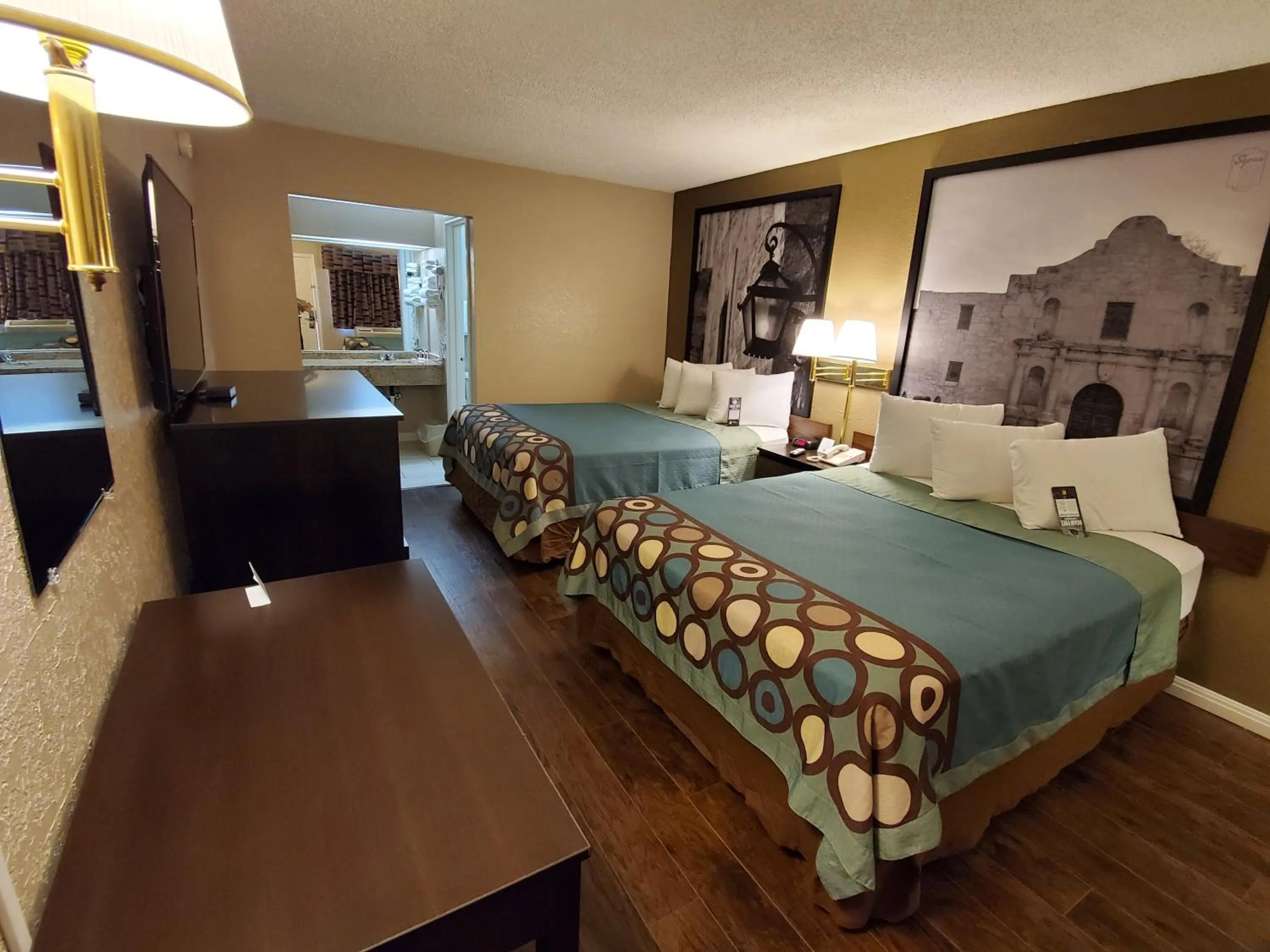 Queen Room with Two Queen Beds - Non-Smoking in Super 8 by Wyndham Abilene North