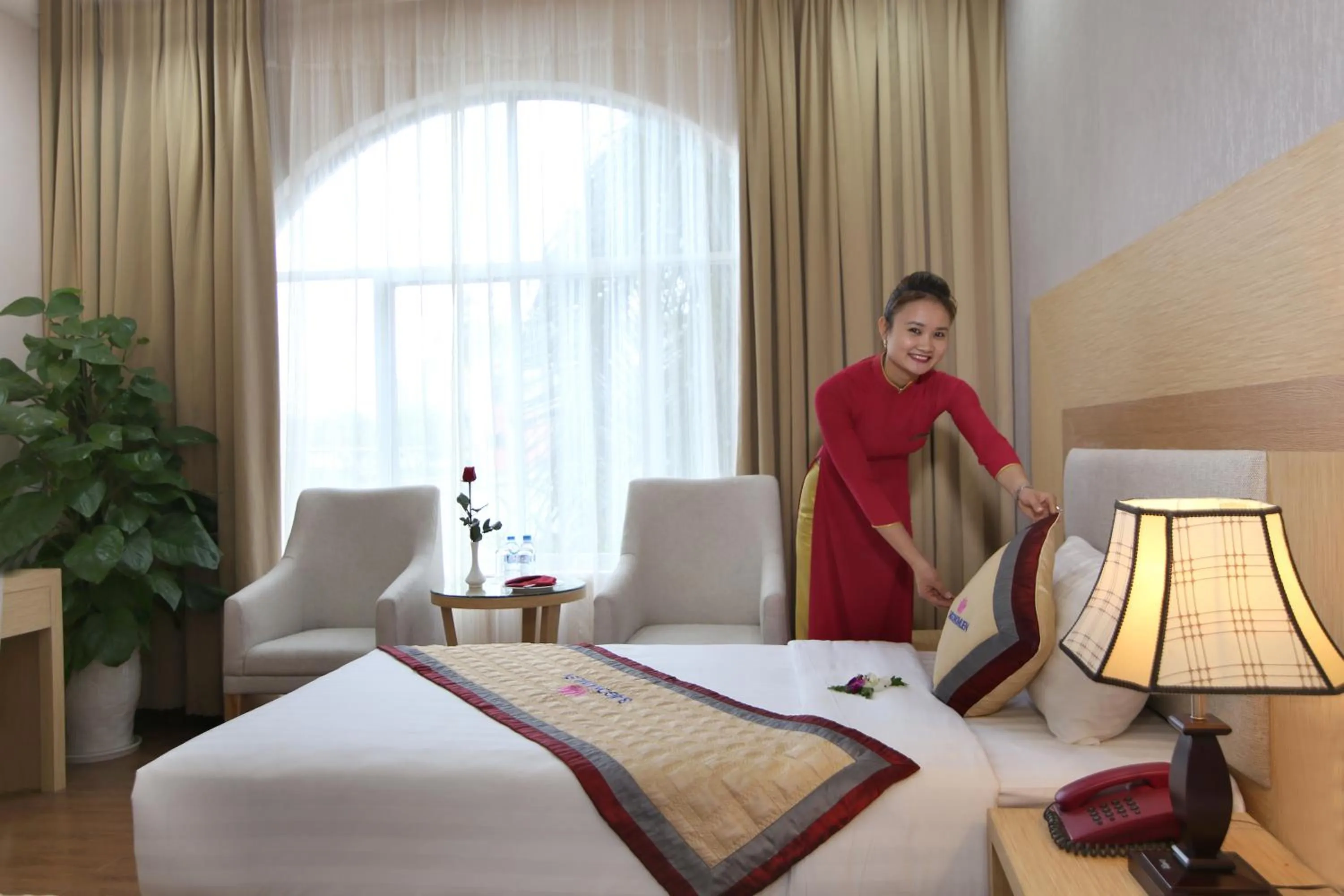 Deluxe Twin Room in Sai Gon Kim Lien Hotel Vinh City