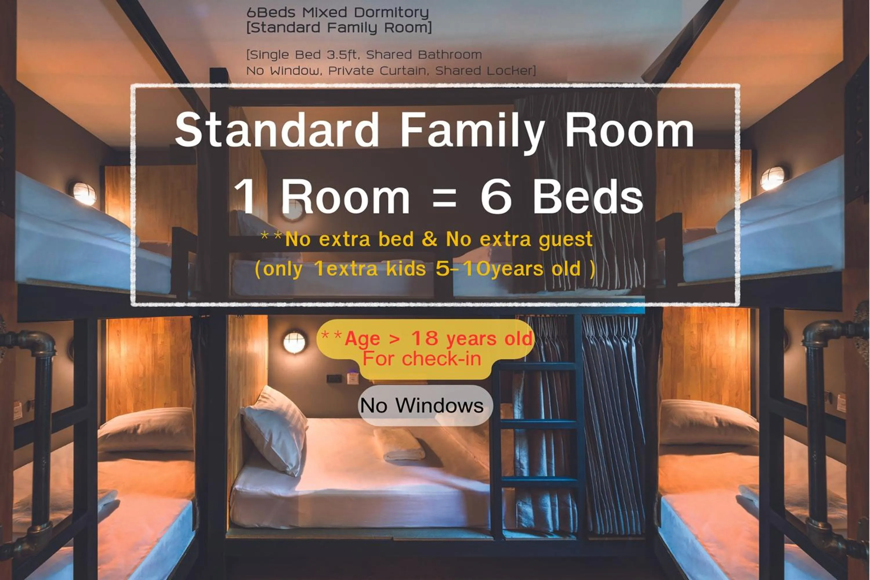 Standard Family Room in Timber Hostel