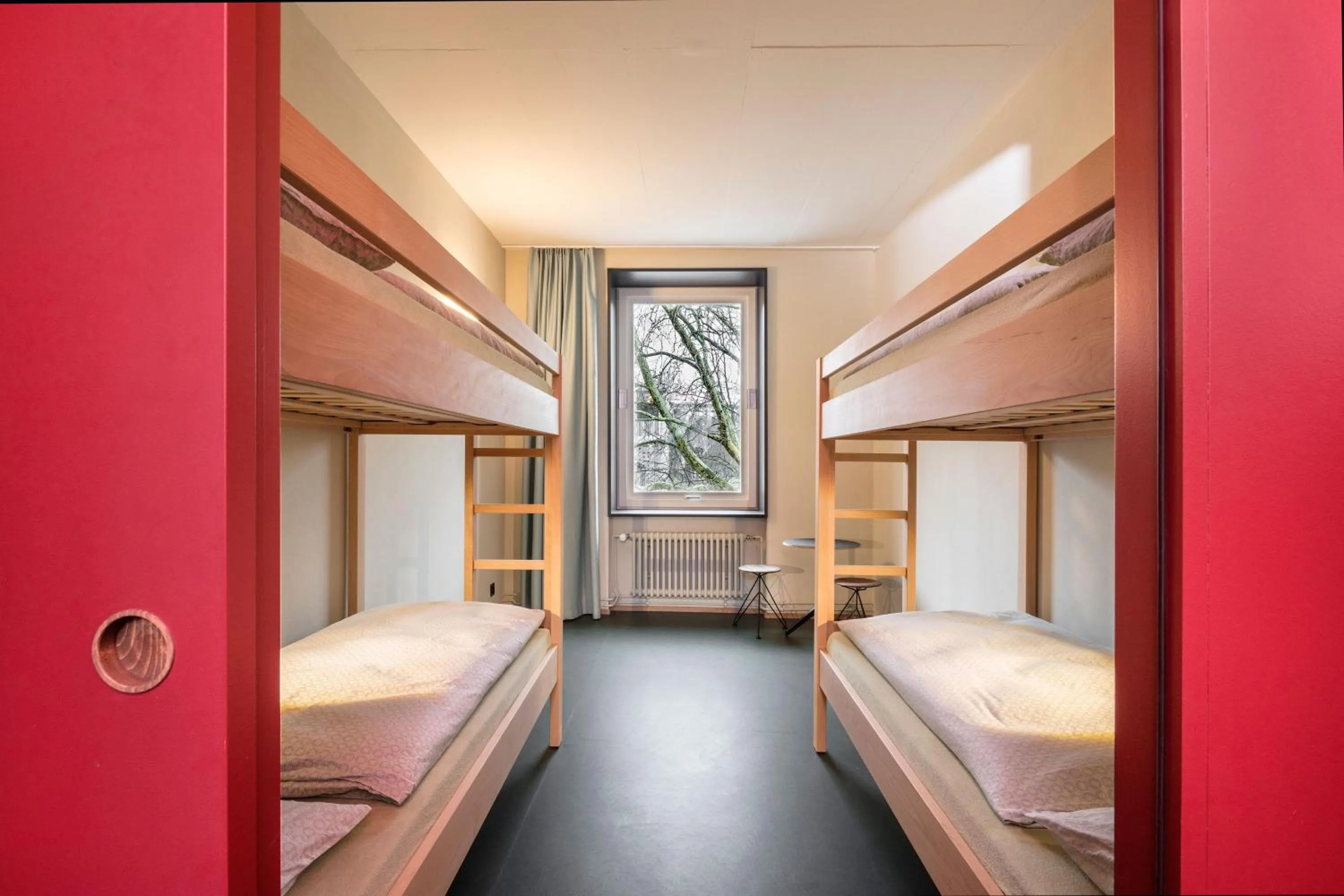 Quadruple Room with Shared Bathroom in Bern Youth Hostel