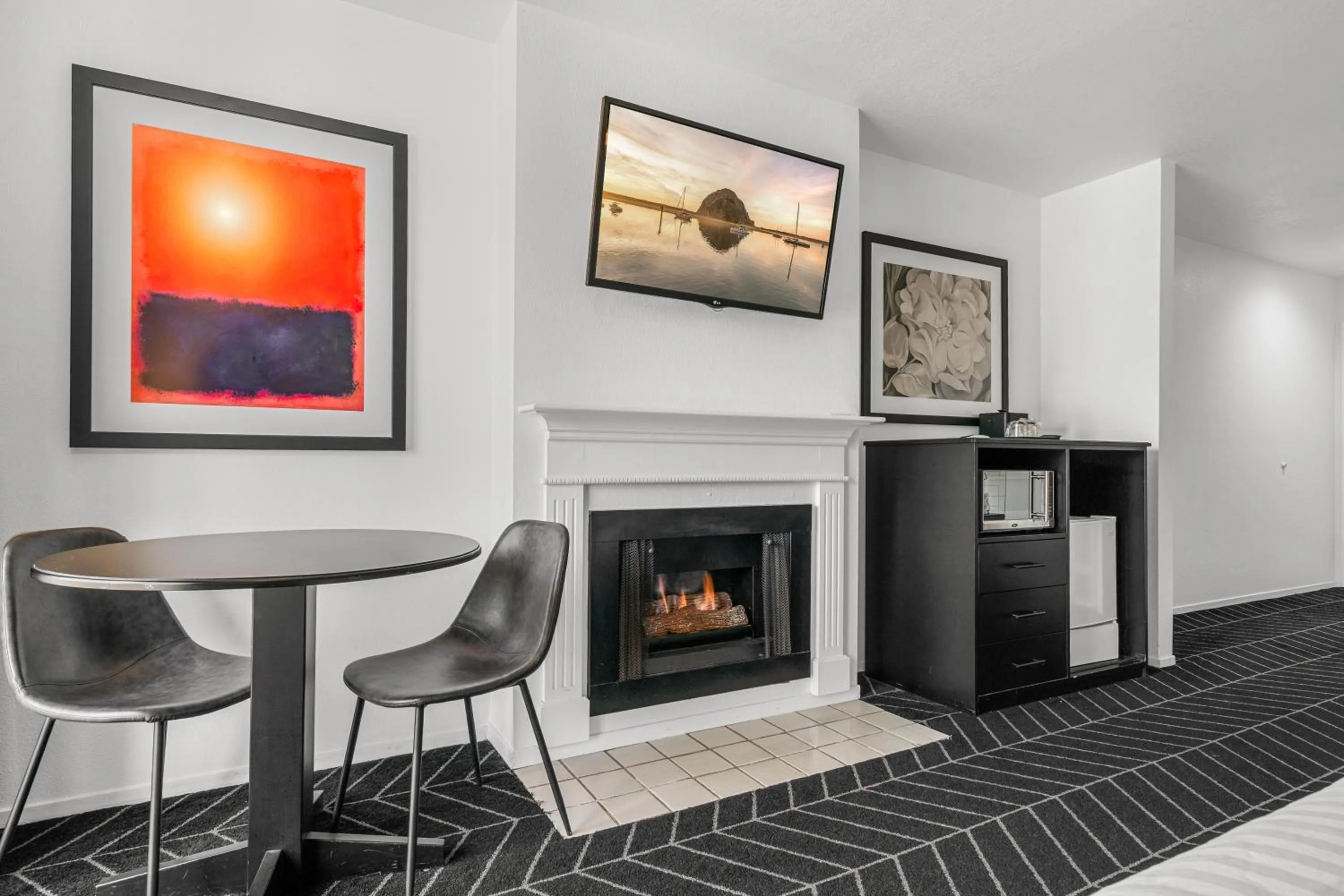 Penthouse Suite, 1 King Bed, Fireplace & Patio, Non-Smoking in Masterpiece Hotel