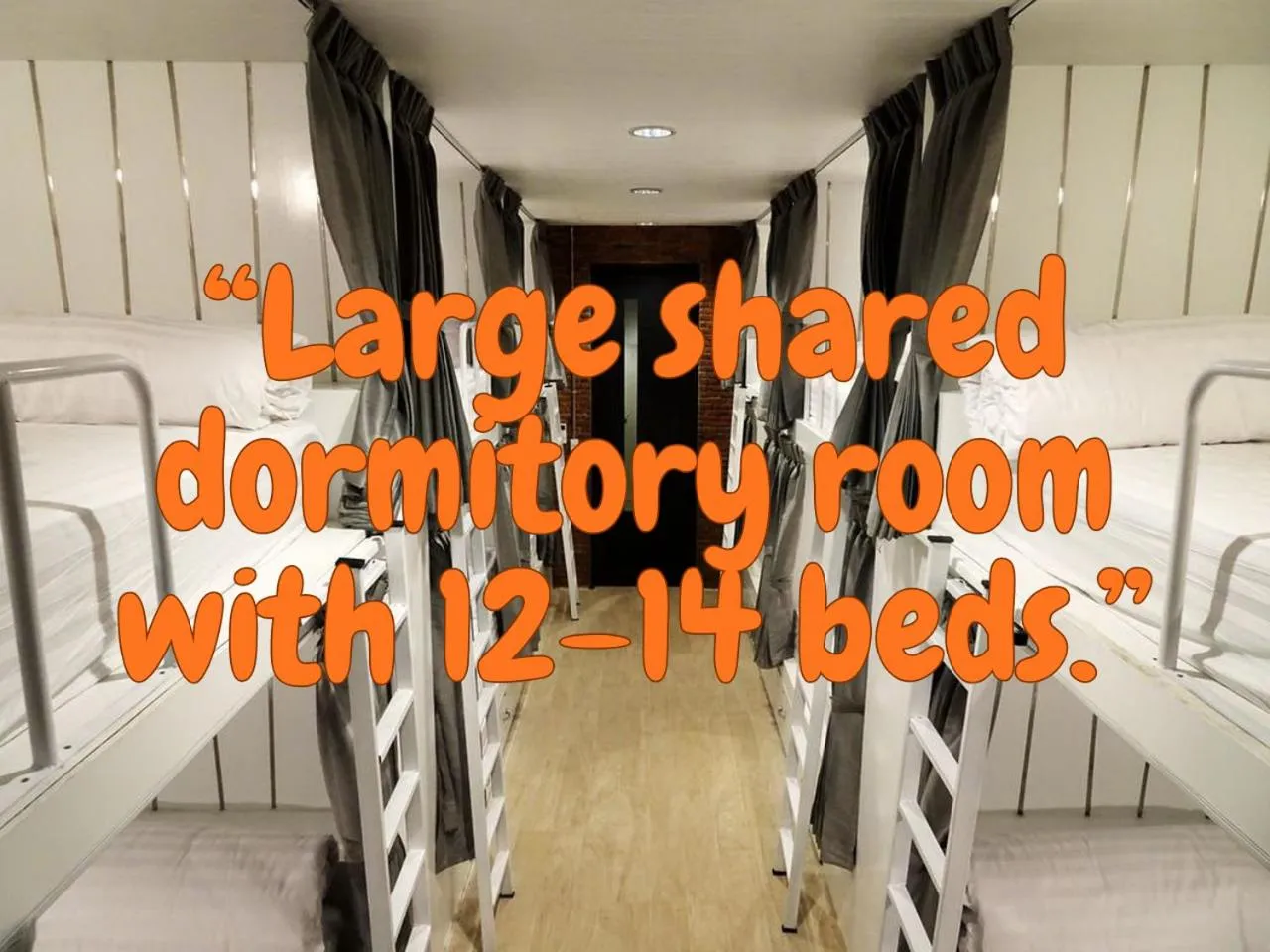 Upper Queen Bed in Mixed Dormitory Room in What's Up Chiang Mai