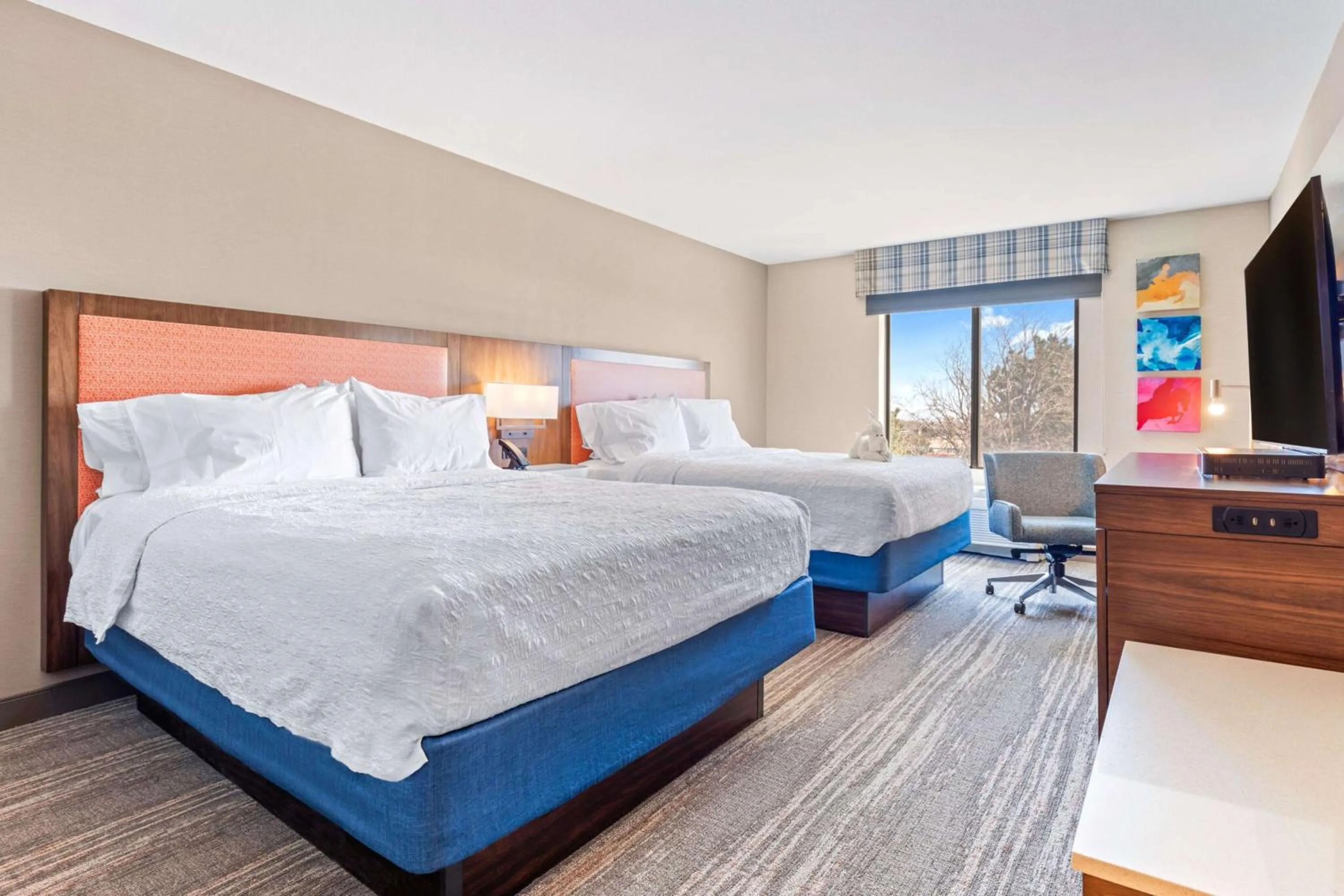 Room with Two Queen Beds - Non-Smoking in Hampton Inn & Suites Greeley