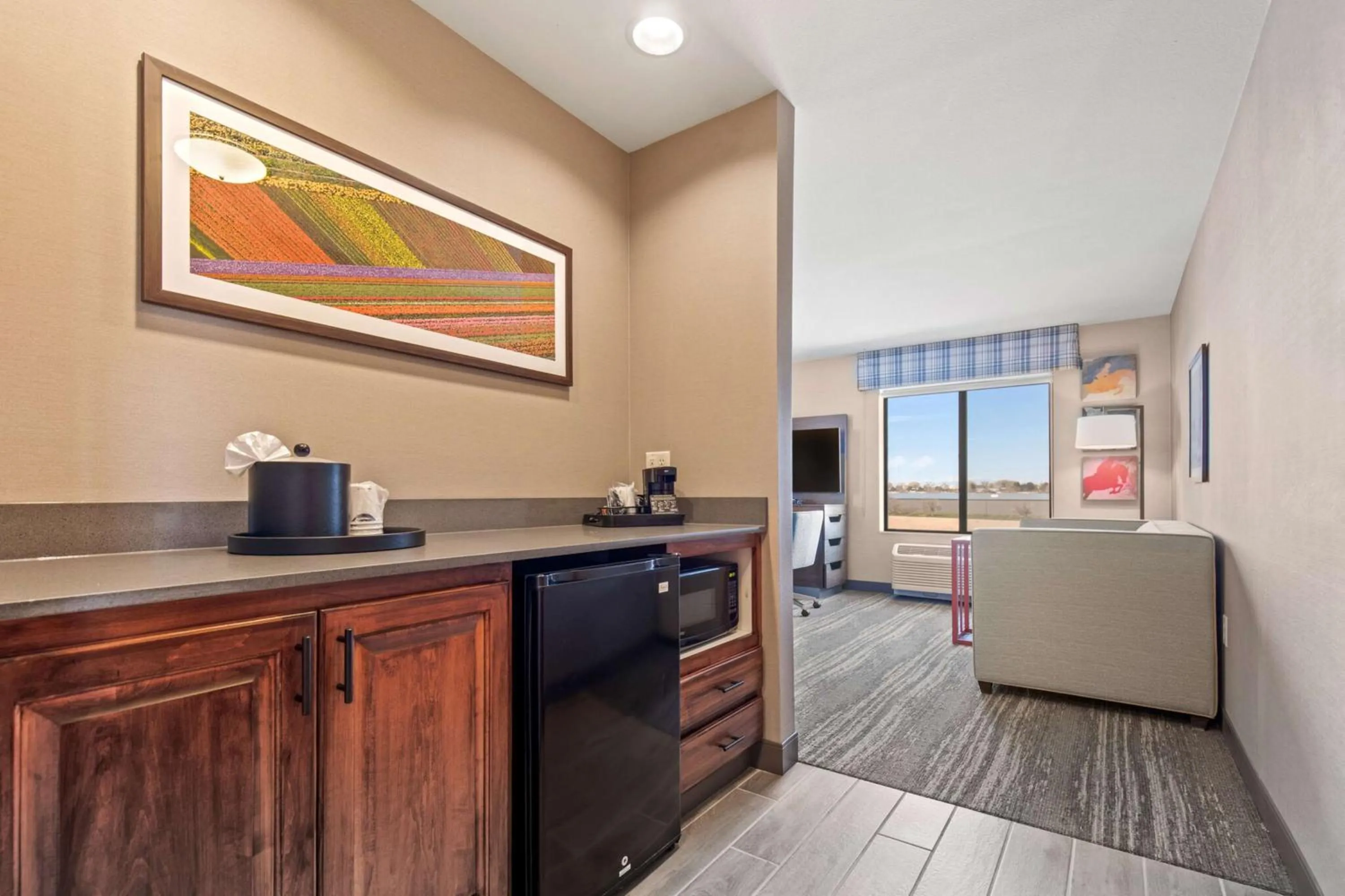 Queen Studio Suite with Two Queen Beds - Non-Smoking in Hampton Inn & Suites Greeley