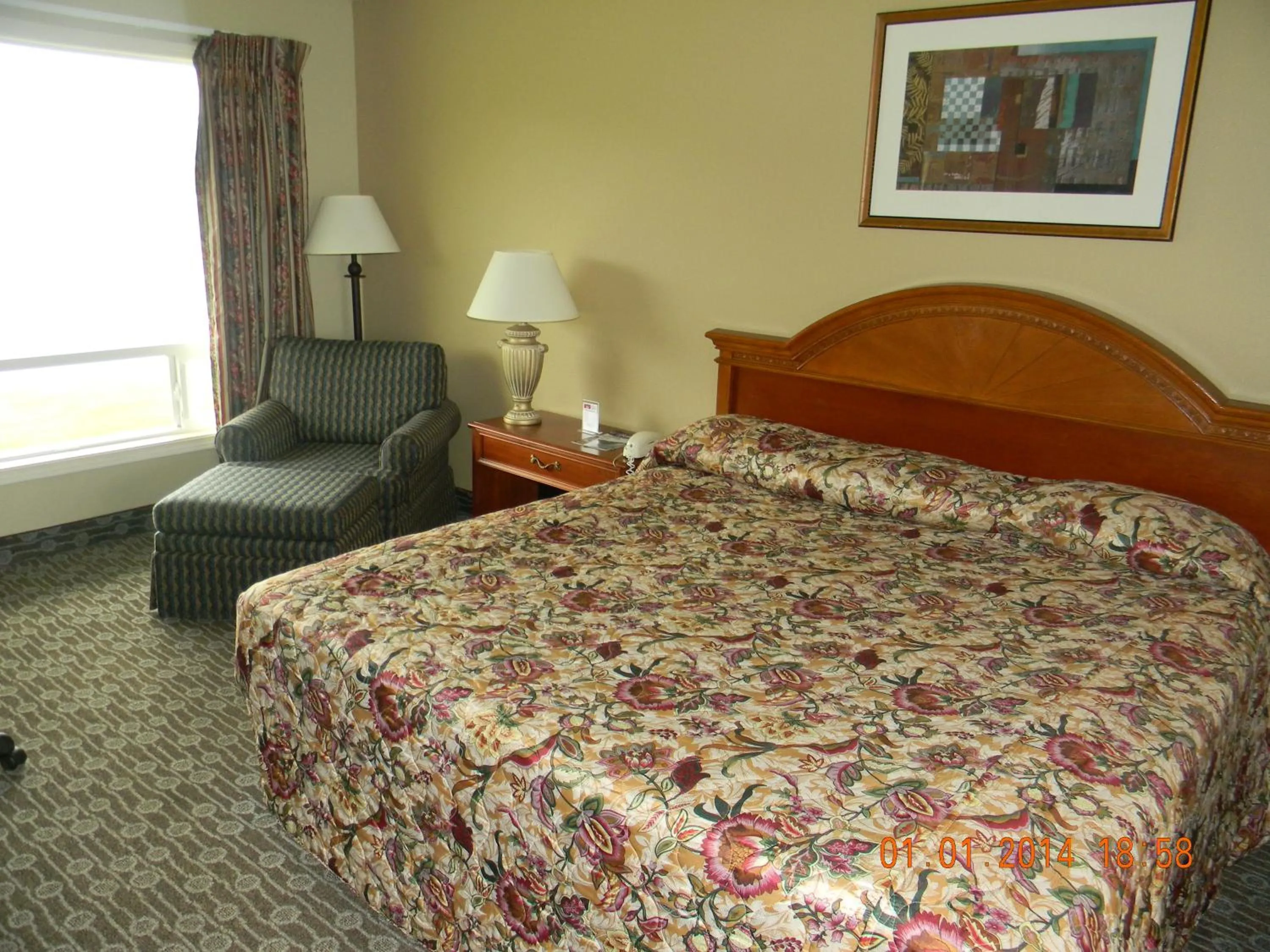 King Room - single occupancy in Lakeview Inn Centralia