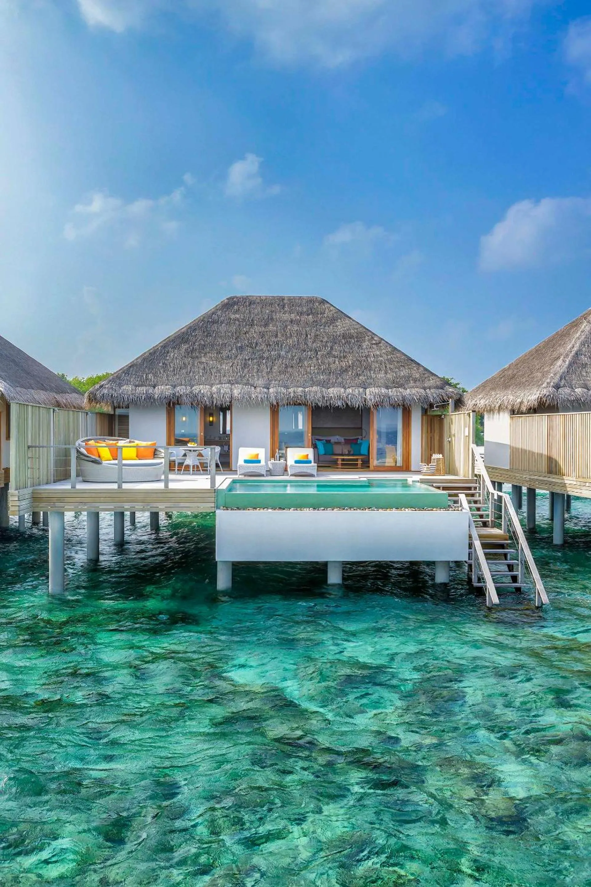 Overwater Pool Villa, 180sqm, Butler Service, Direct reef access - single occupancy in Dusit Thani Maldives - 50 percent discount on transfers for stays until 20 Dec 2025