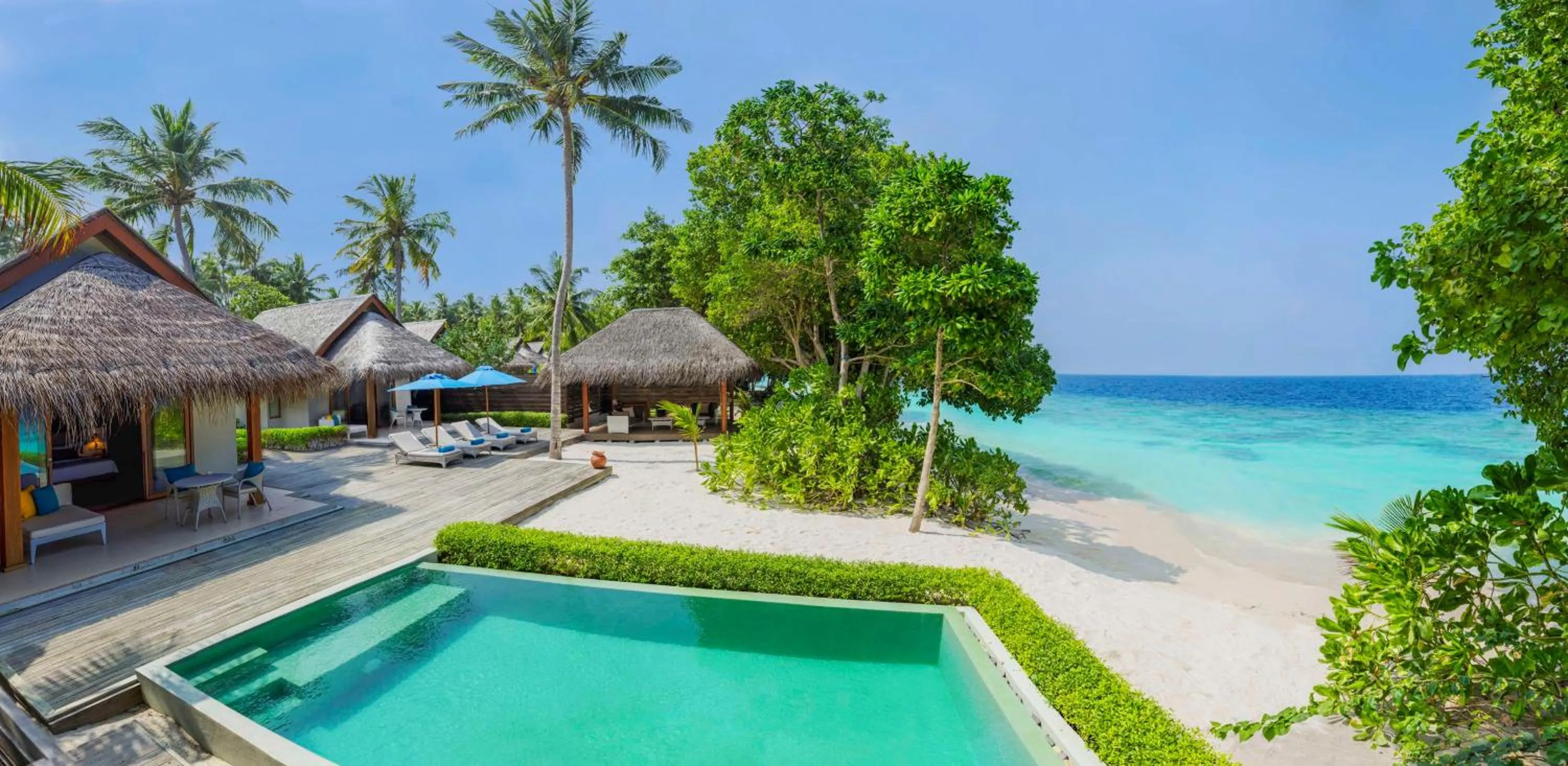 2 Bedrooms Beach Pool Villa, 262sqm, Beachfront, Butler Service in Dusit Thani Maldives - 50 percent discount on transfers for stays until 20 Dec 2025