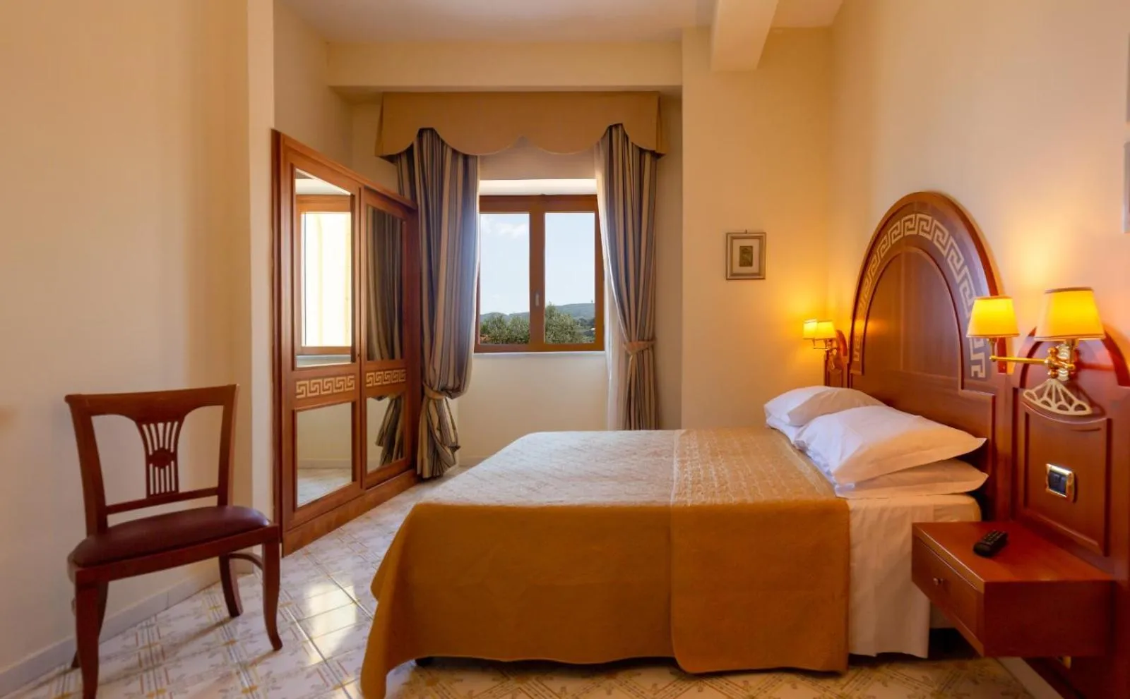 Double Room with Sea View in Hotel Villa Igea