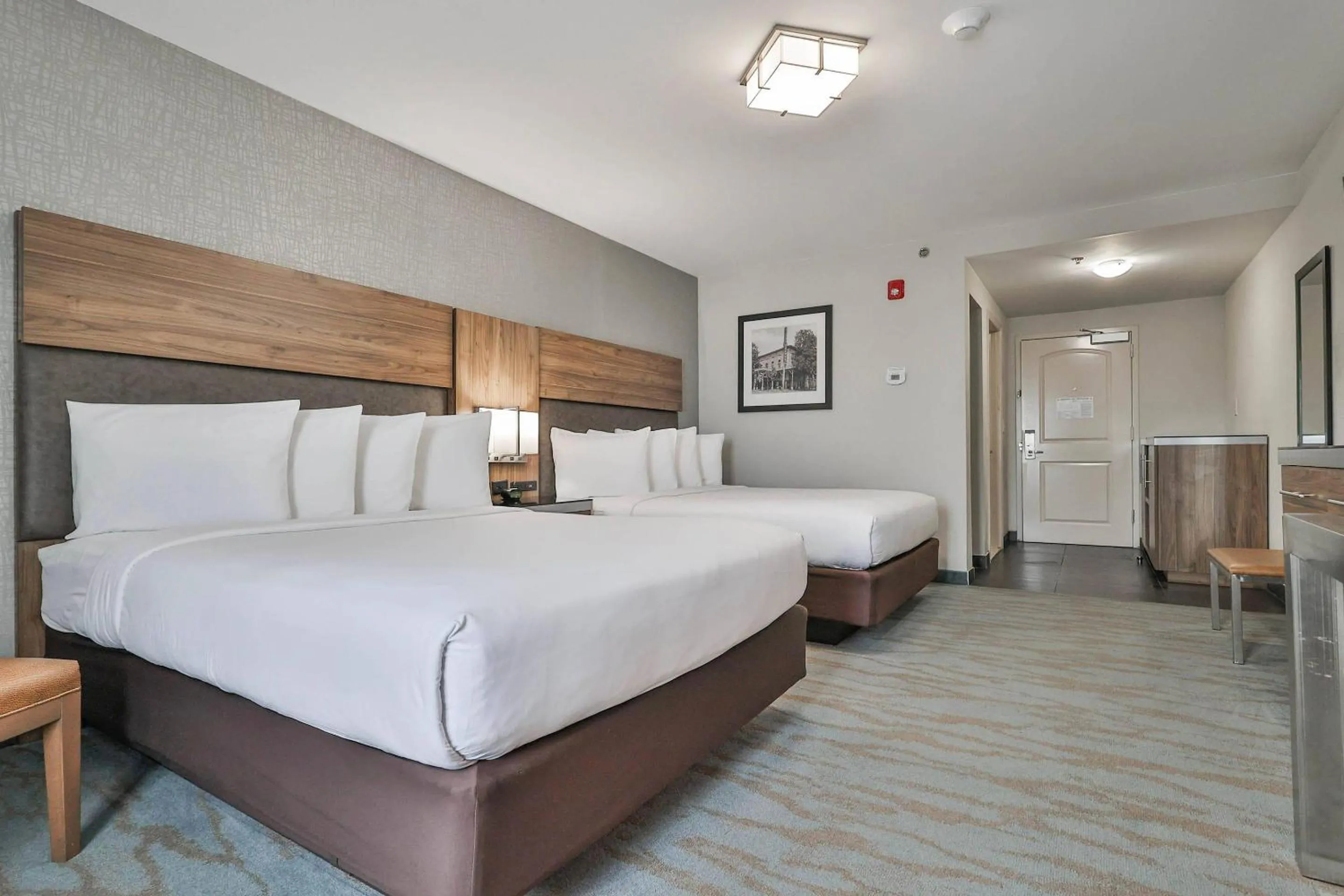 2 Queen Beds, Interior View in The Penn Stroud, Stroudsburg - Poconos, an Ascend Collection Hotel