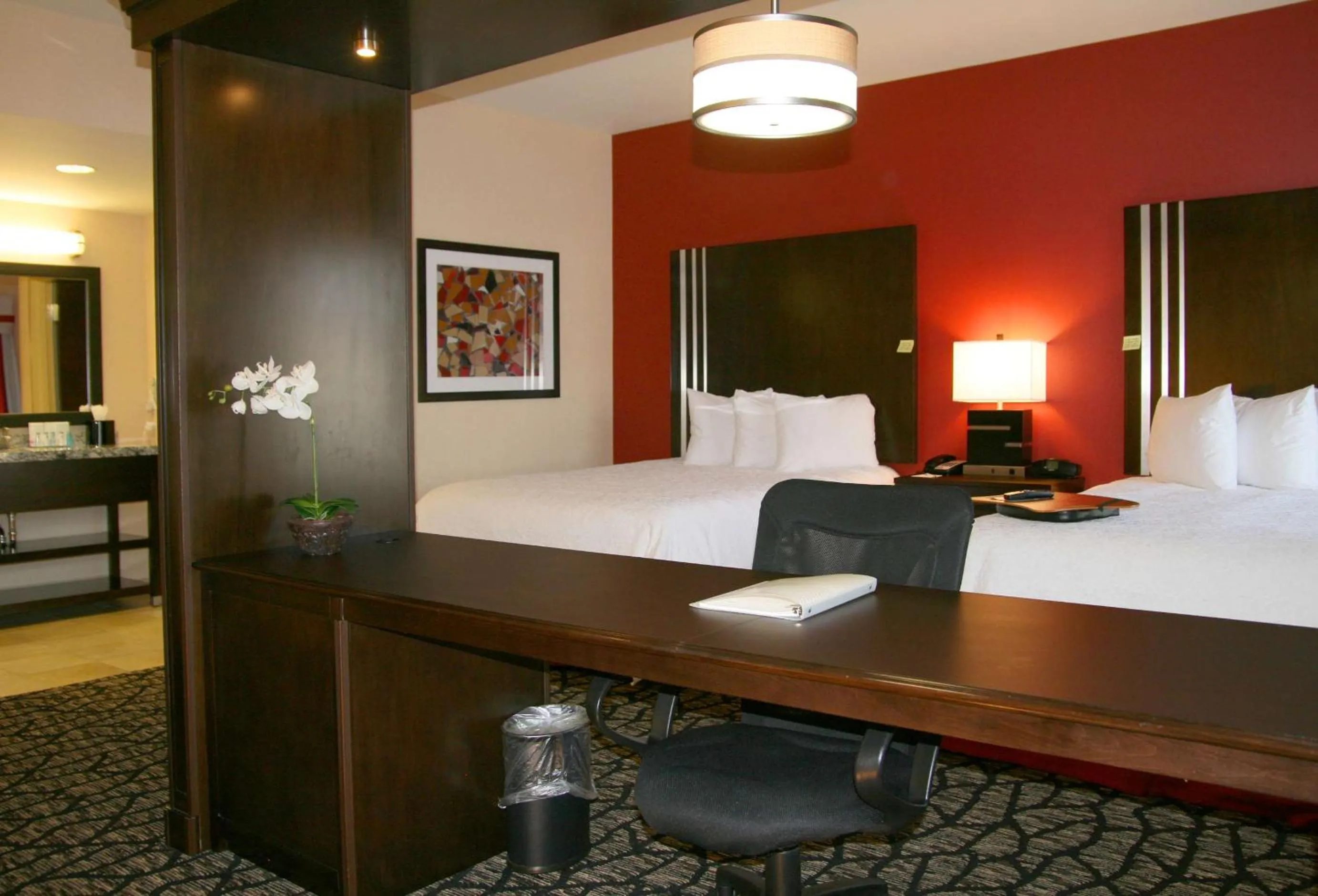 Queen Studio Suite with Two Queen Beds - Non-Smoking in Hampton Inn & Suites Salt Lake City-University/Foothill Drive