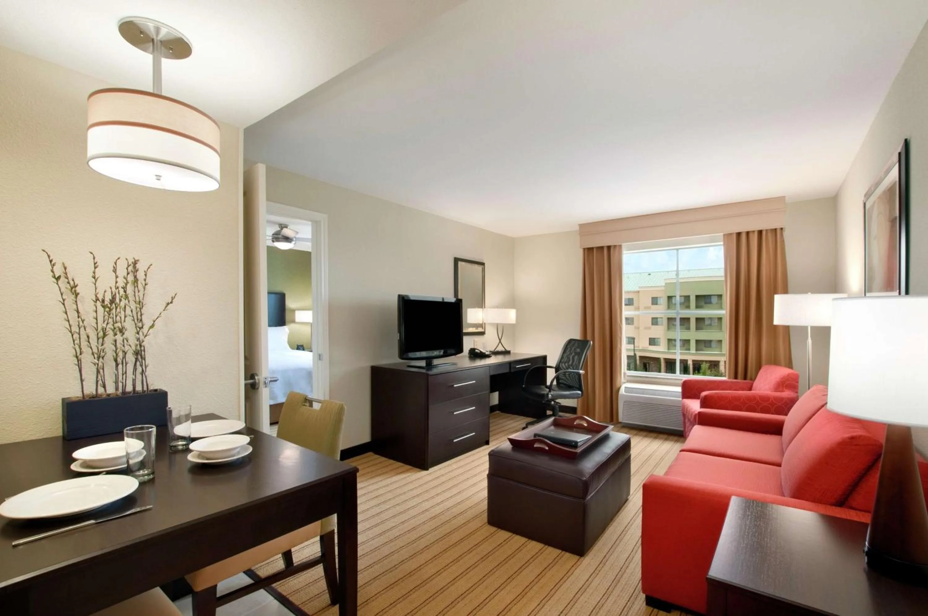 One-Bedroom Queen Suite with Two Queen Beds - Non-Smoking in Homewood Suites by Hilton Fort Worth West at Cityview