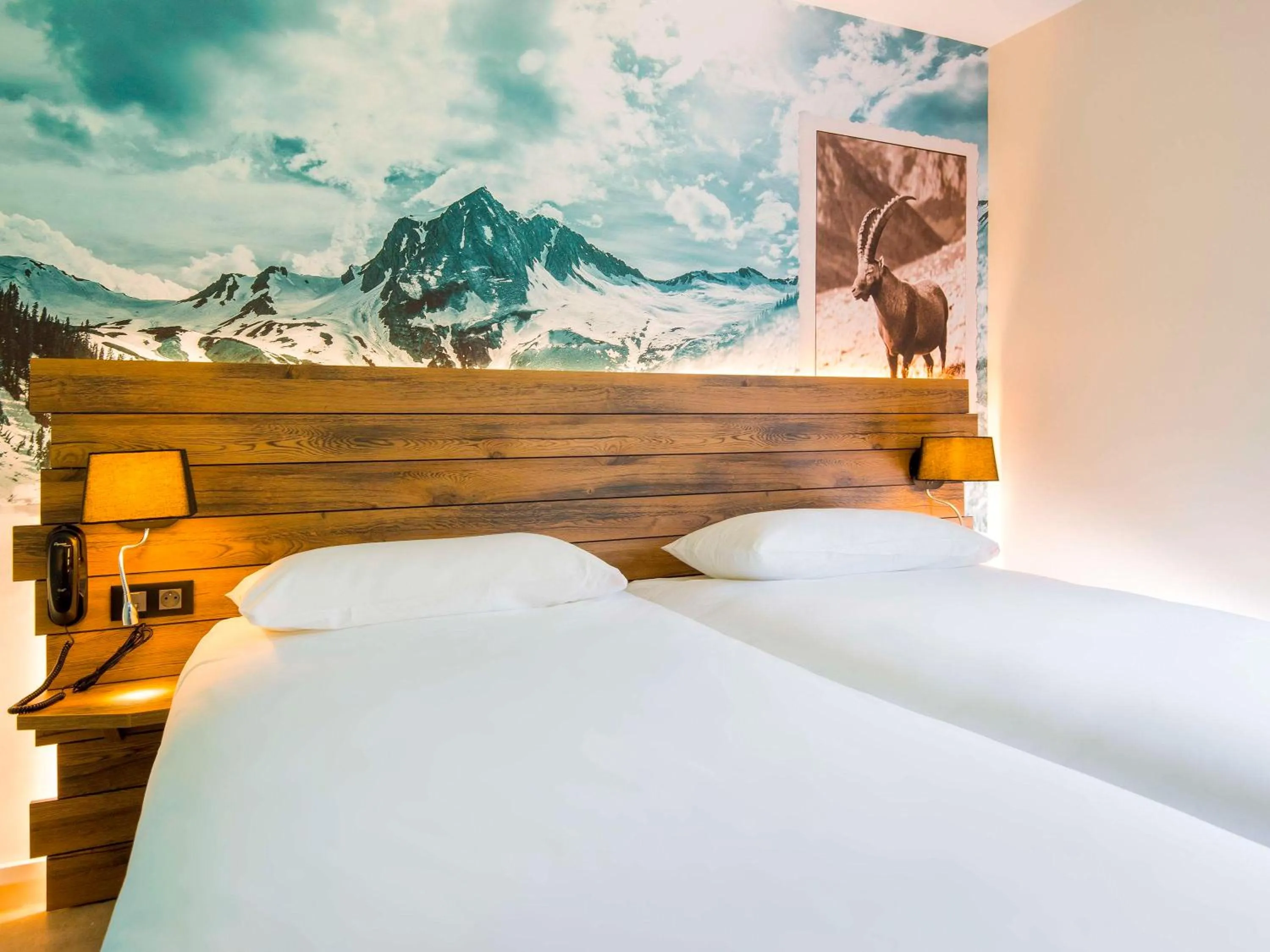 Standard Twin Room - single occupancy in Ibis Styles Sallanches Pays du Mont-Blanc