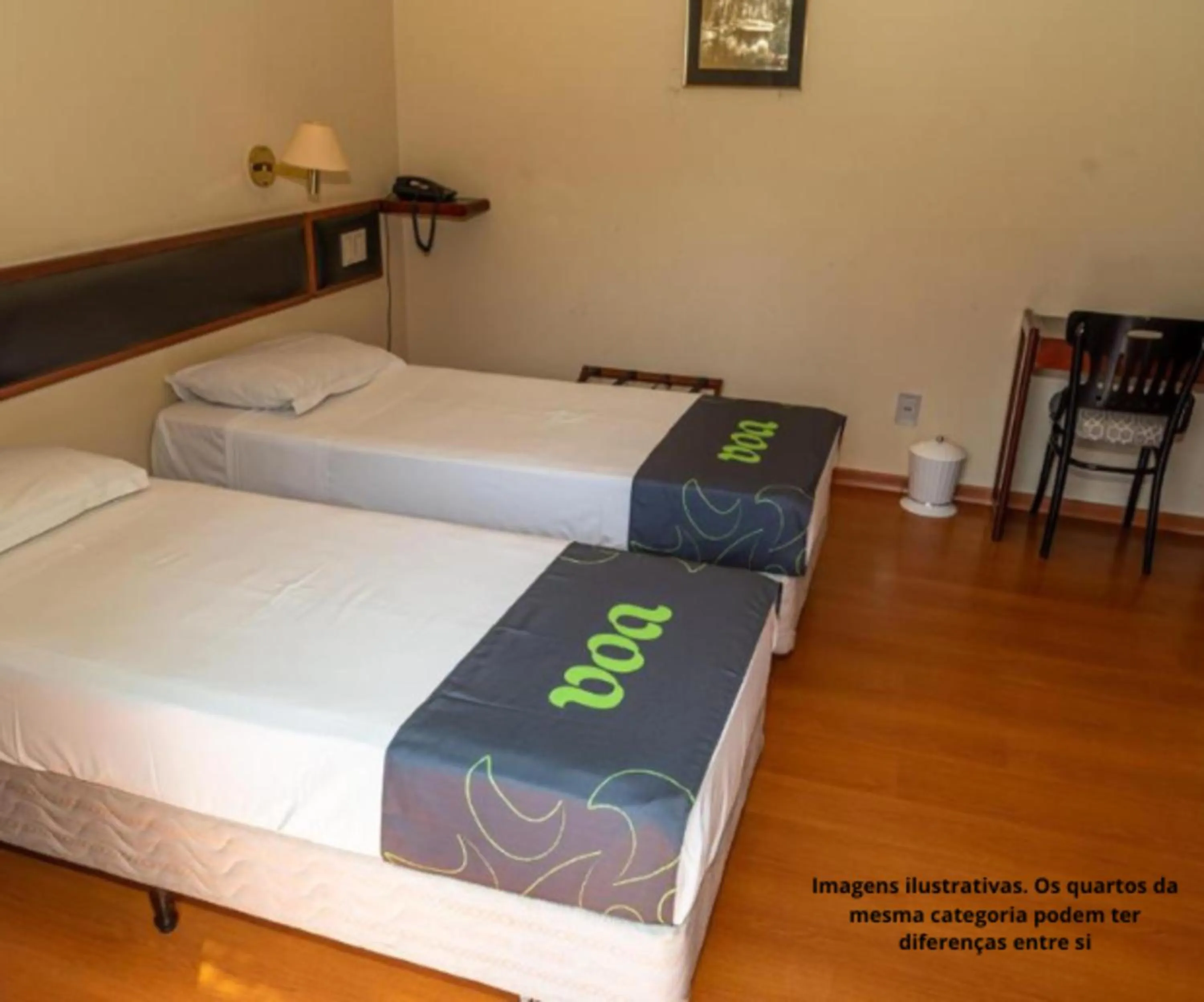 Deluxe Double Room in VOA Hotel Caxambu