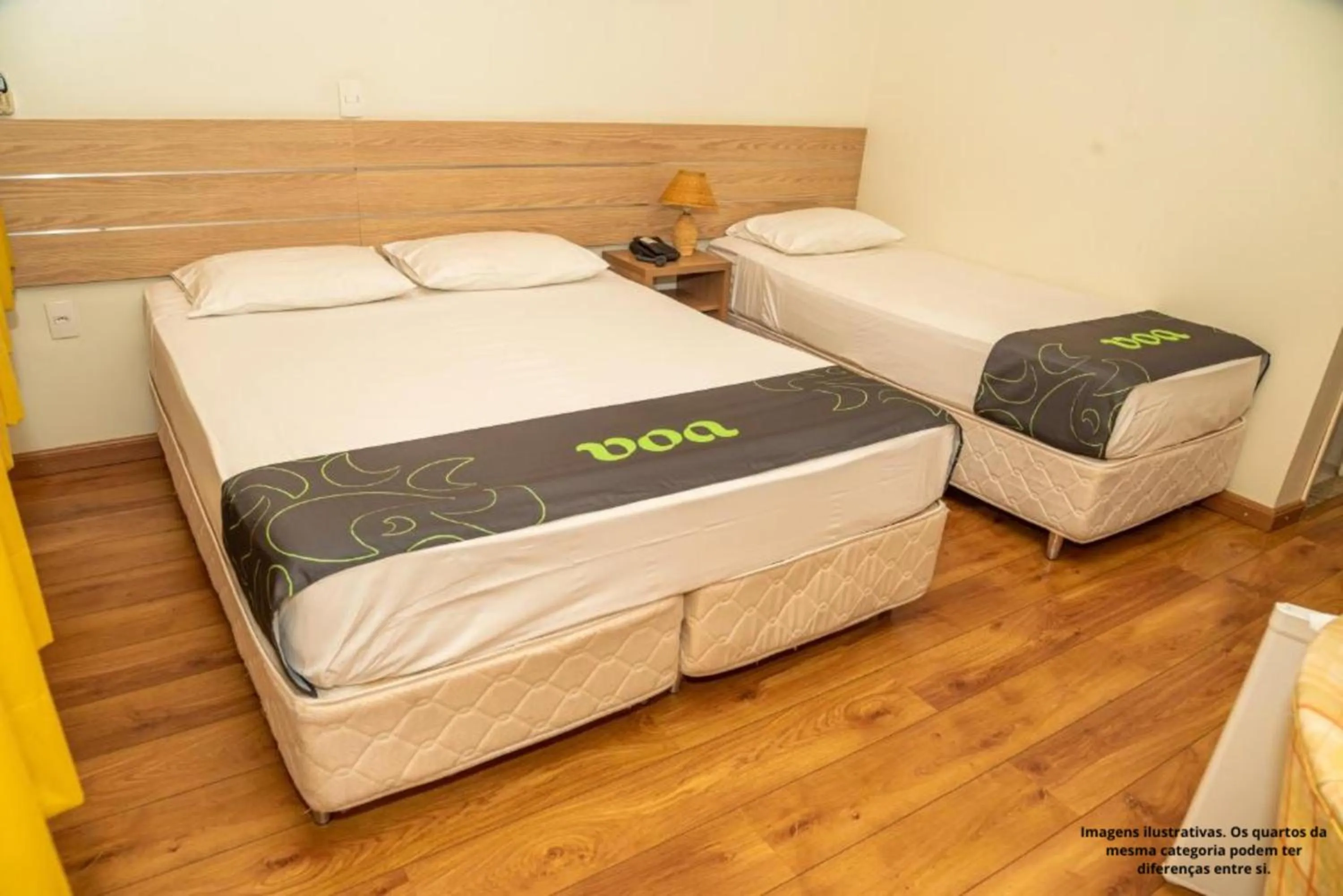 Superior Triple Room in VOA Hotel Caxambu