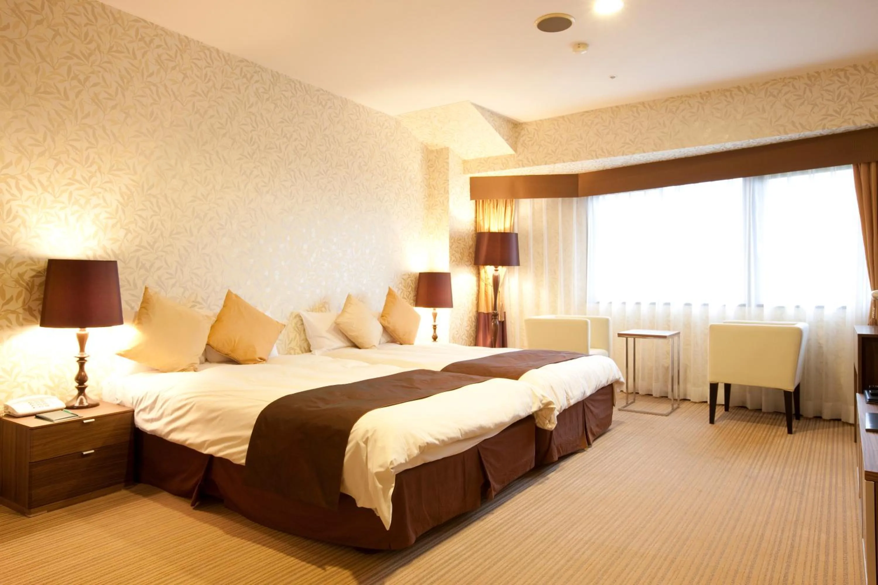 Superior Twin Room - Non-Smoking in Hotel Green Plaza Hakone