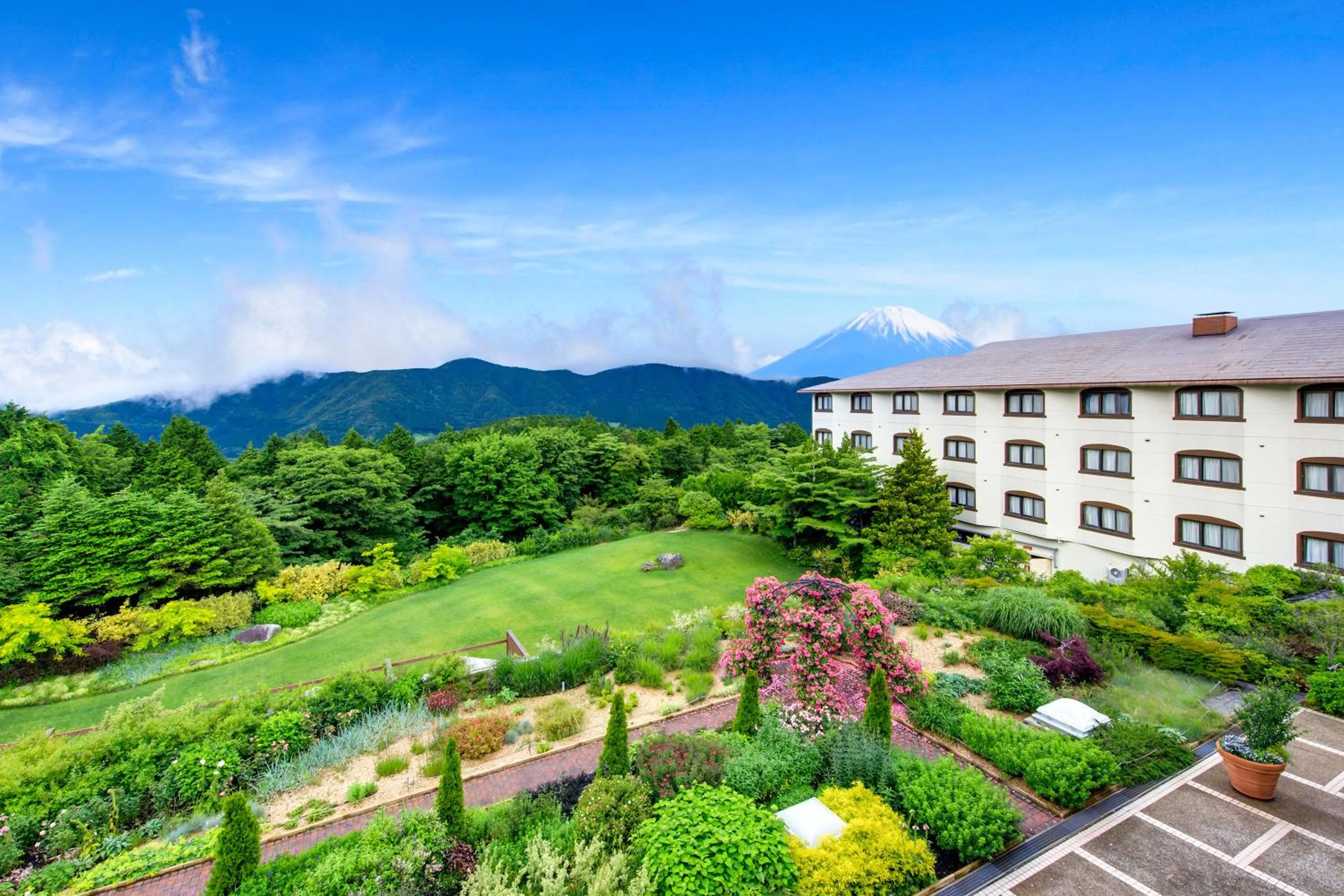 Japanese Western-Style Room with Mt. Fuji View - Non-Smoking in Hotel Green Plaza Hakone
