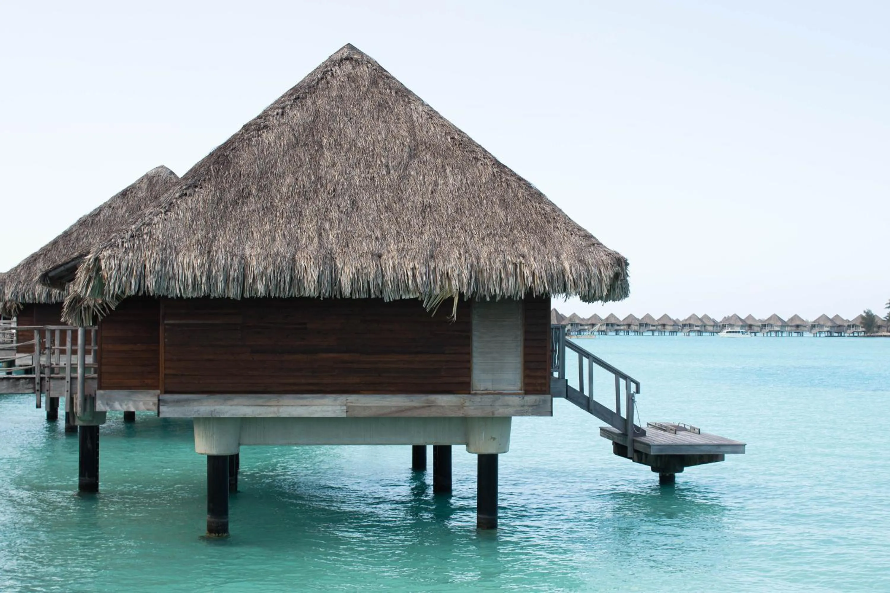 Overwater Villa with King Bed and Marina View in InterContinental Bora Bora & Thalasso Spa by IHG