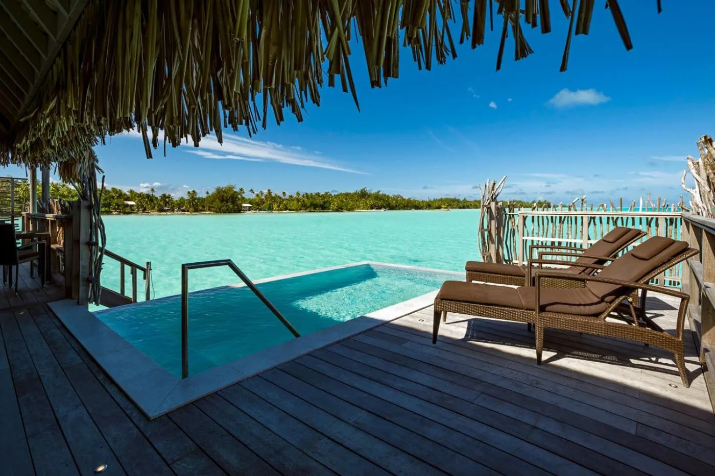 1 King Bed Overwater Villa Beach View with Pool in InterContinental Bora Bora & Thalasso Spa by IHG