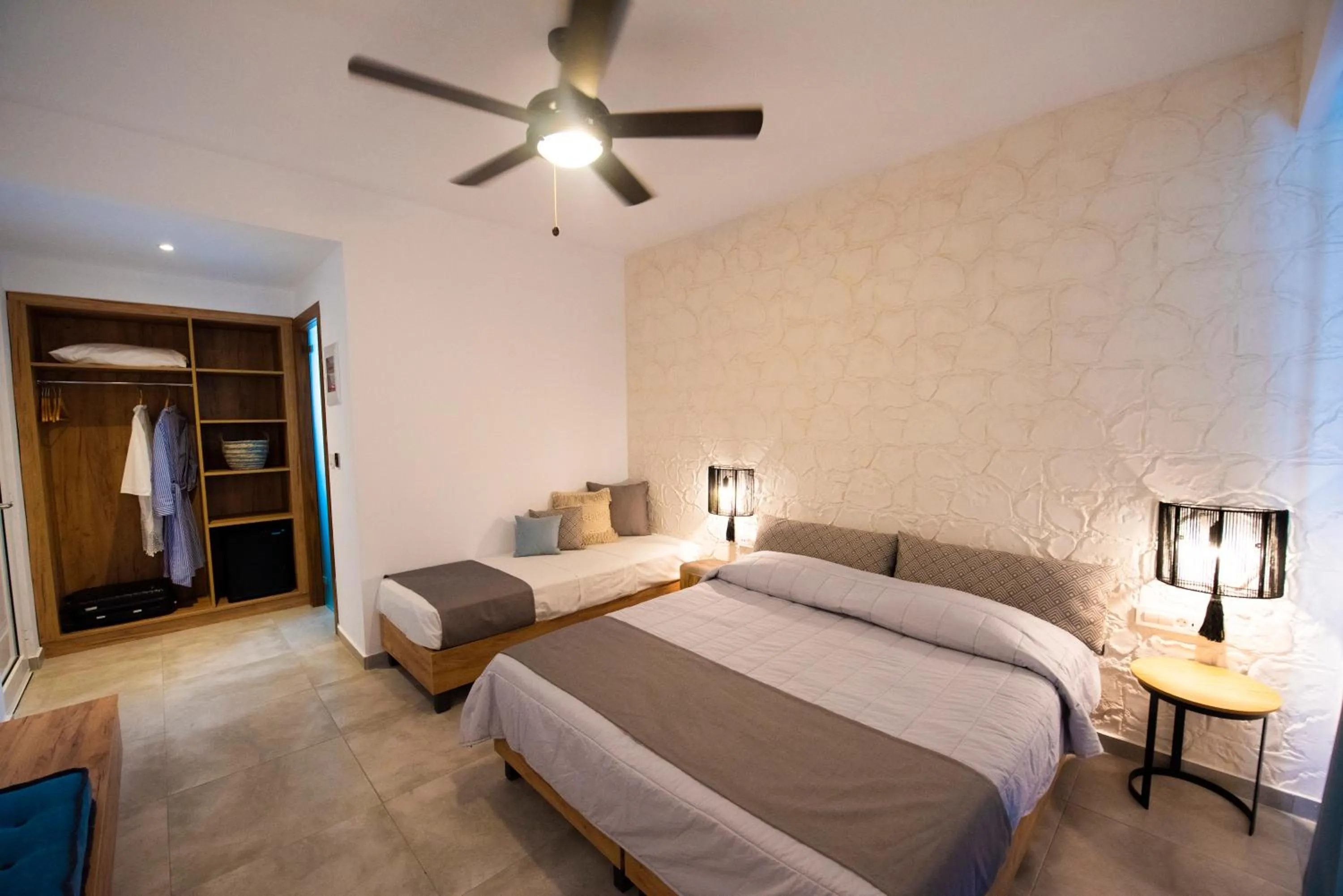 Quadruple Room with Shower in Summer Village of Hippokrates - Adults only