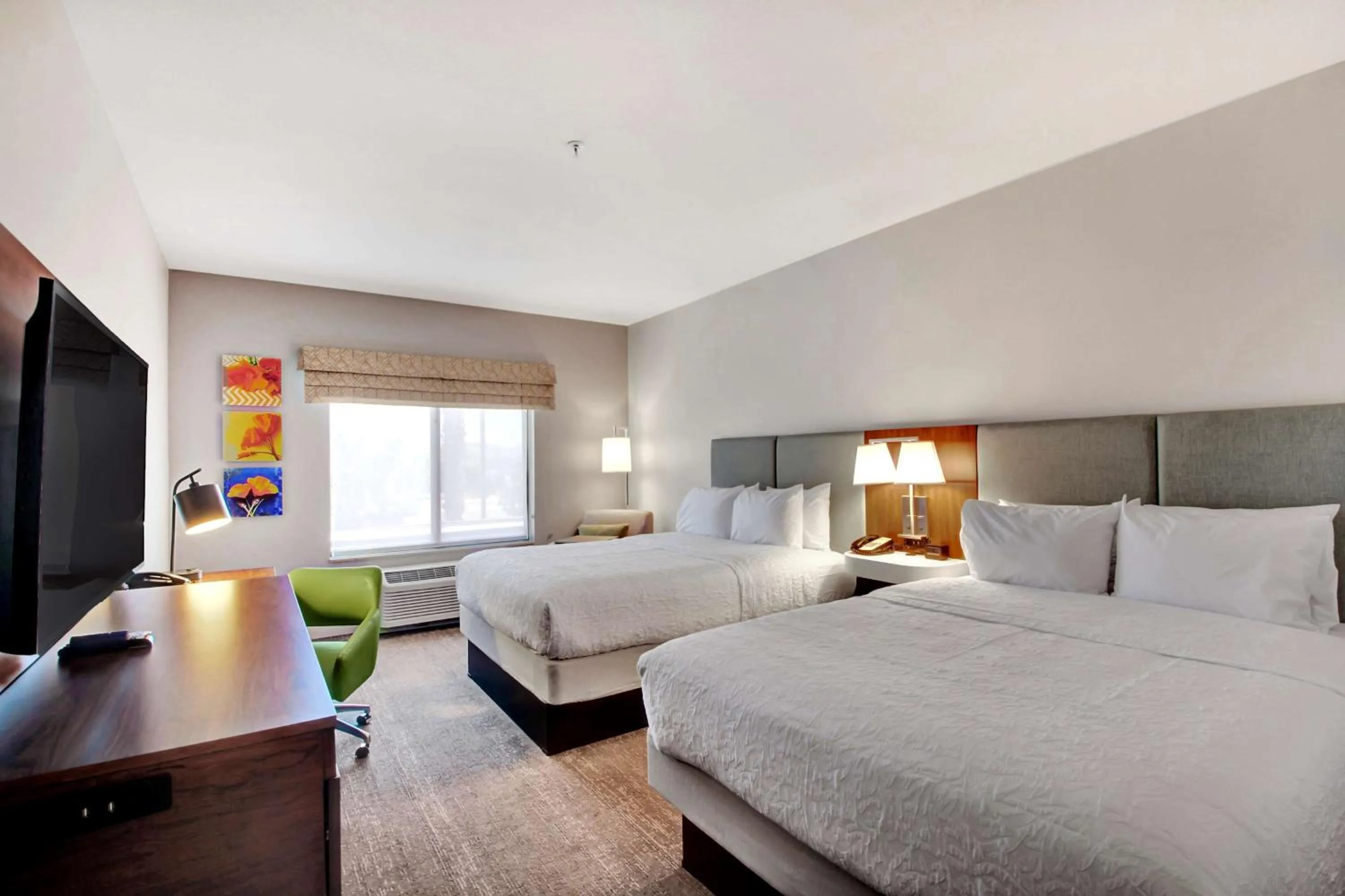 Room with Two Queen Beds - Non-Smoking in Hampton Inn & Suites by Hilton Hemet Menifee Murrieta