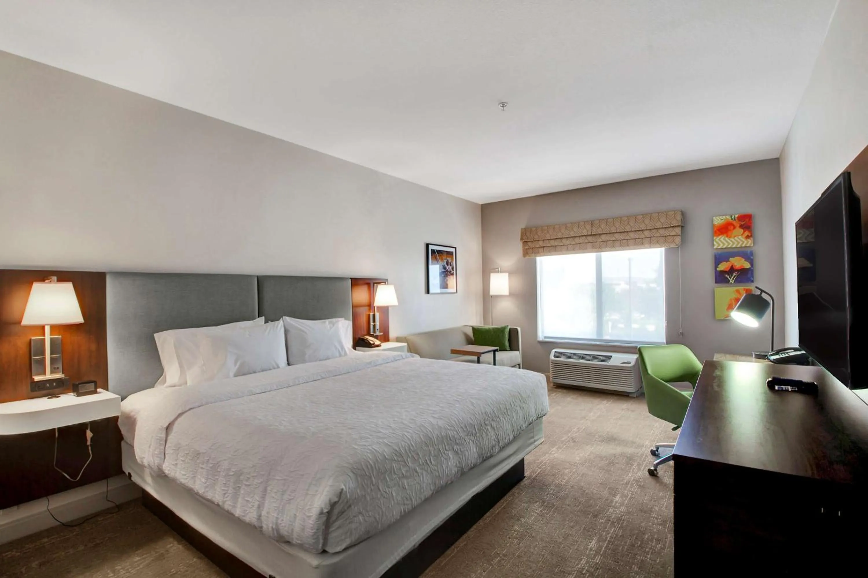 King Room with King Bed - Non-Smoking in Hampton Inn & Suites by Hilton Hemet Menifee Murrieta