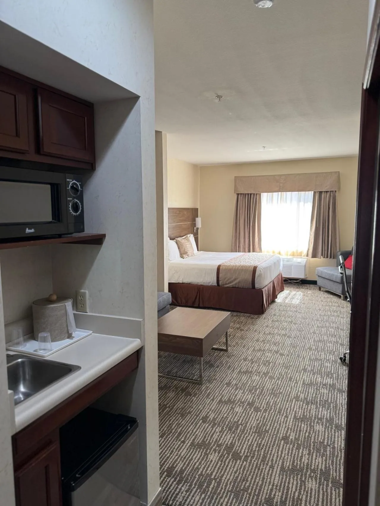 King Studio with Sofa Bed in Evergreen Inn & Suites