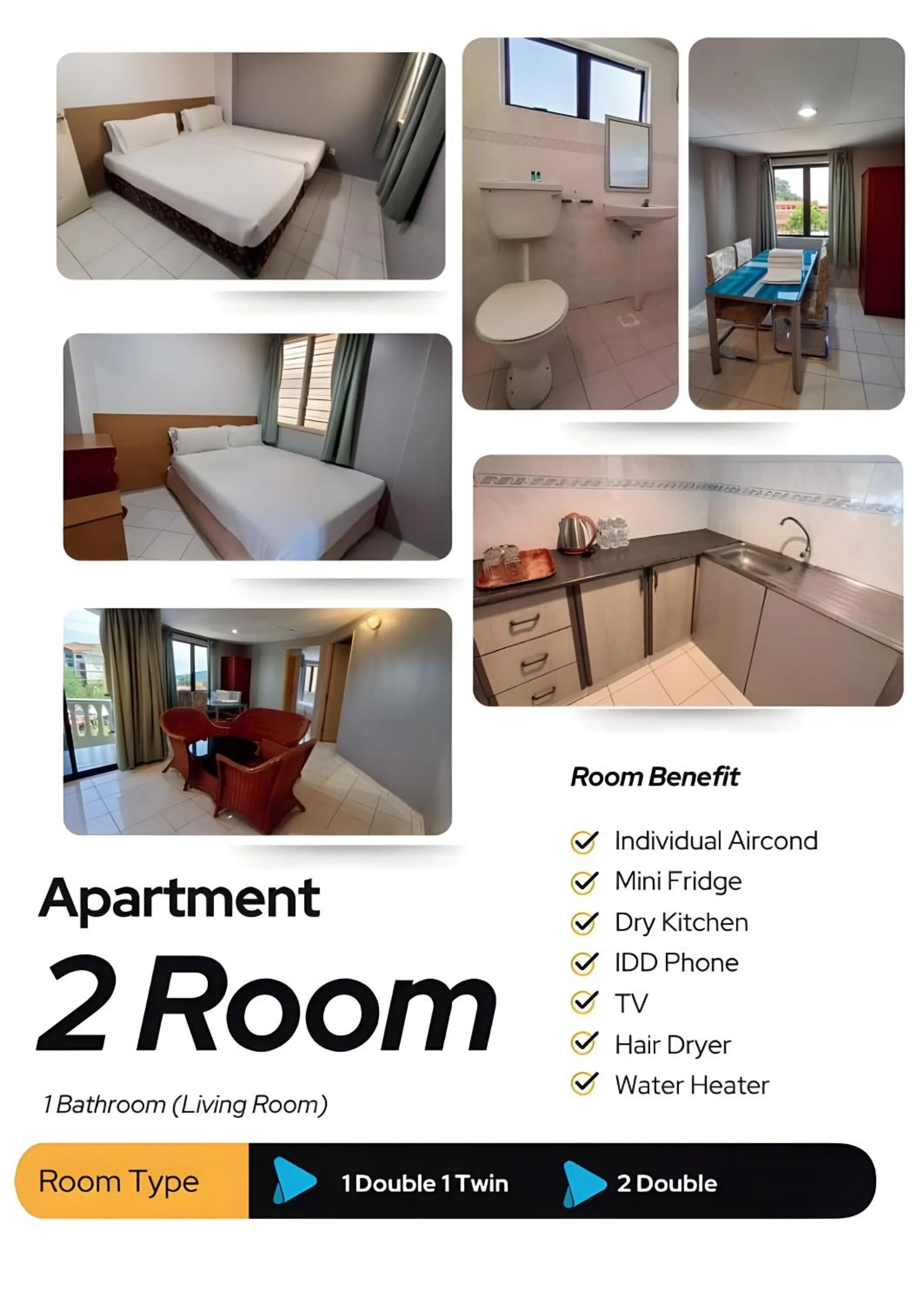 Two-Bedroom Apartment in Coral Bay Resort
