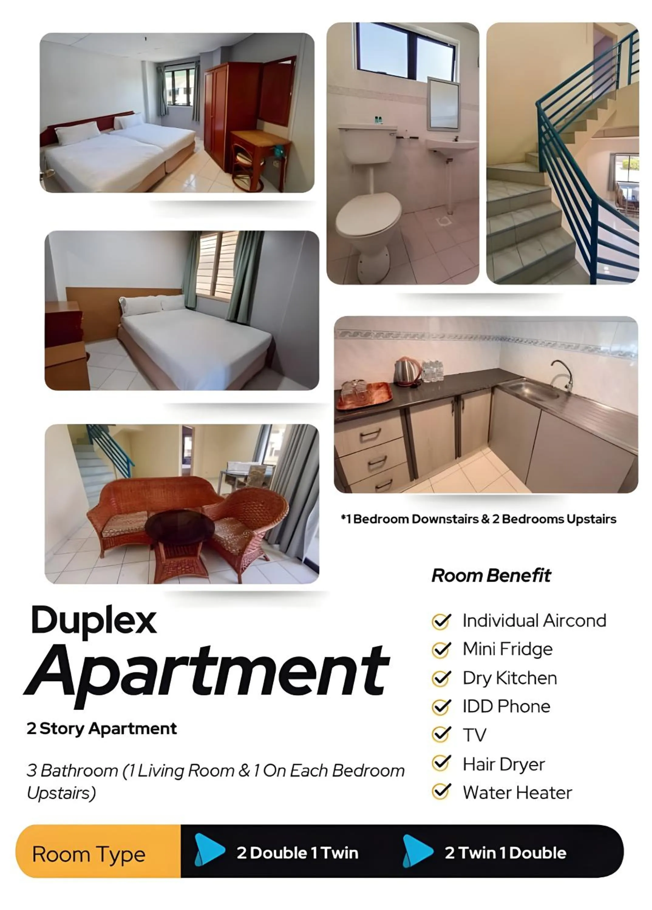 Duplex Apartment in Coral Bay Resort