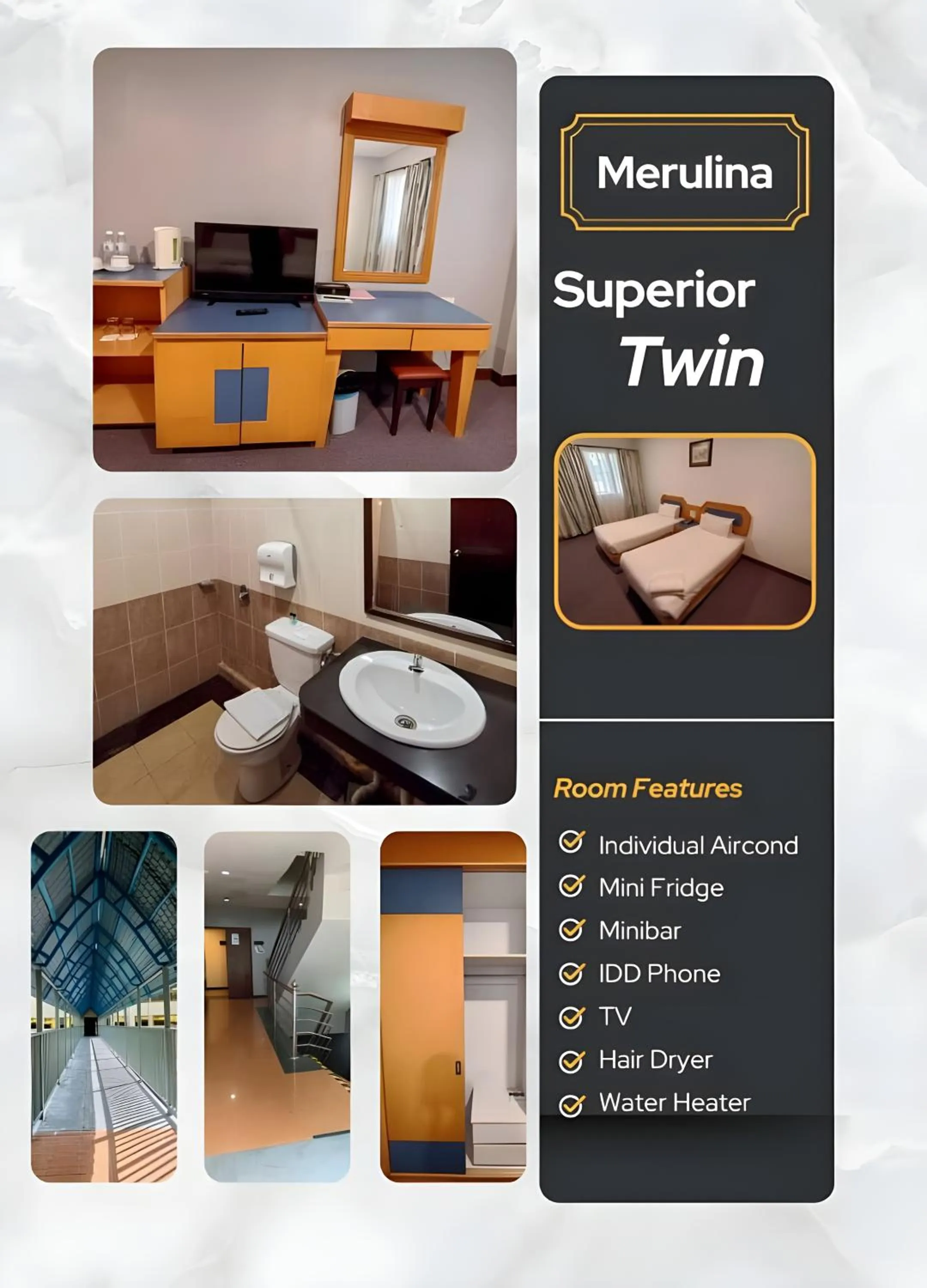 Superior Twin Room in Coral Bay Resort