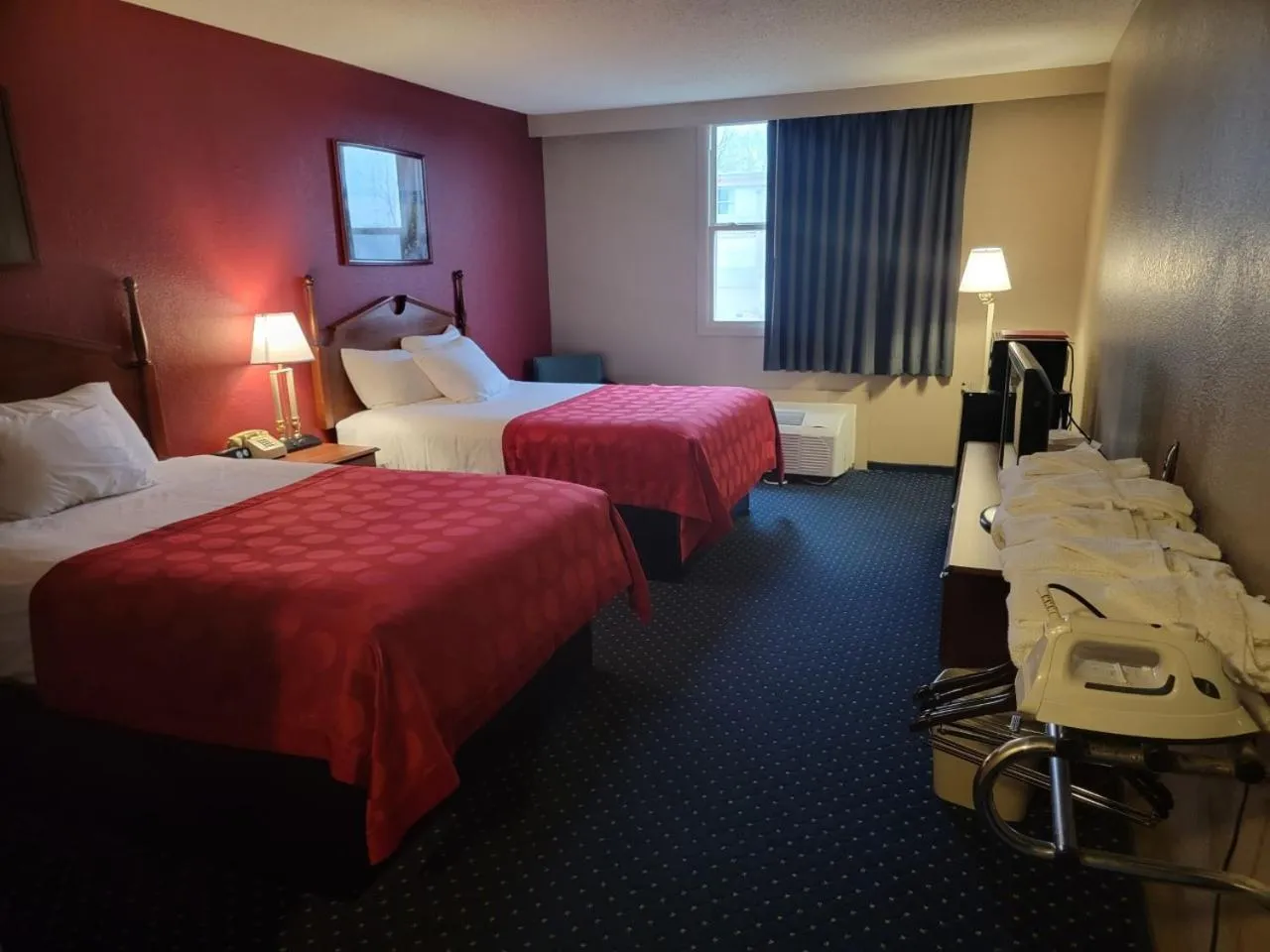 Suite with 1 King Bed and 2 Double Beds, Mobility Accessible - Non-Smoking in Ramada by Wyndham Angola/Fremont Area