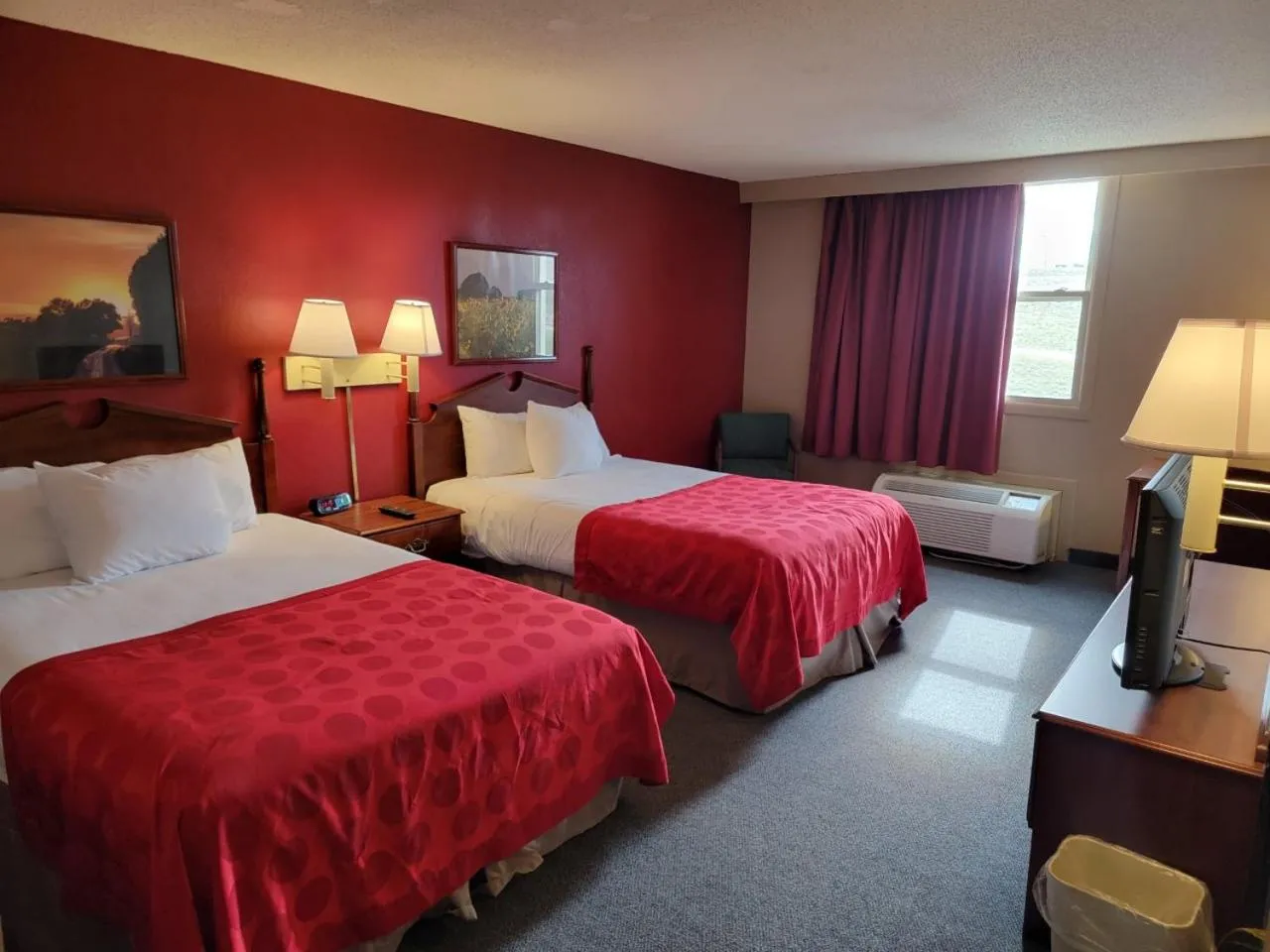 One-Bedroom Suite with Four Double Beds - Non-Smoking in Ramada by Wyndham Angola/Fremont Area