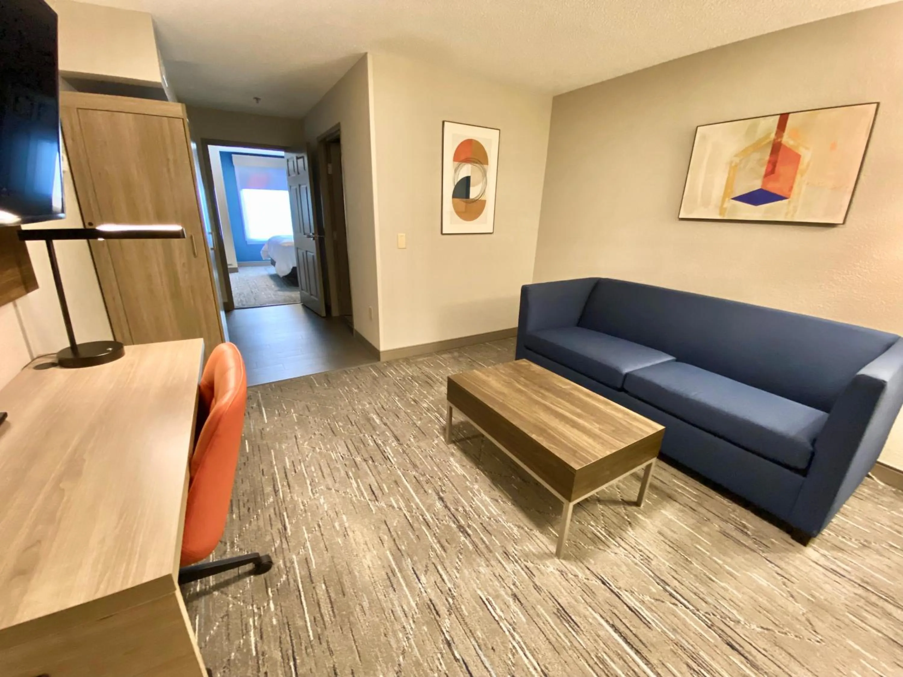 One-Bedroom Suite with Single Sofa Bed and Walk-In Shower  in Holiday Inn Express & Suites Elyria by IHG