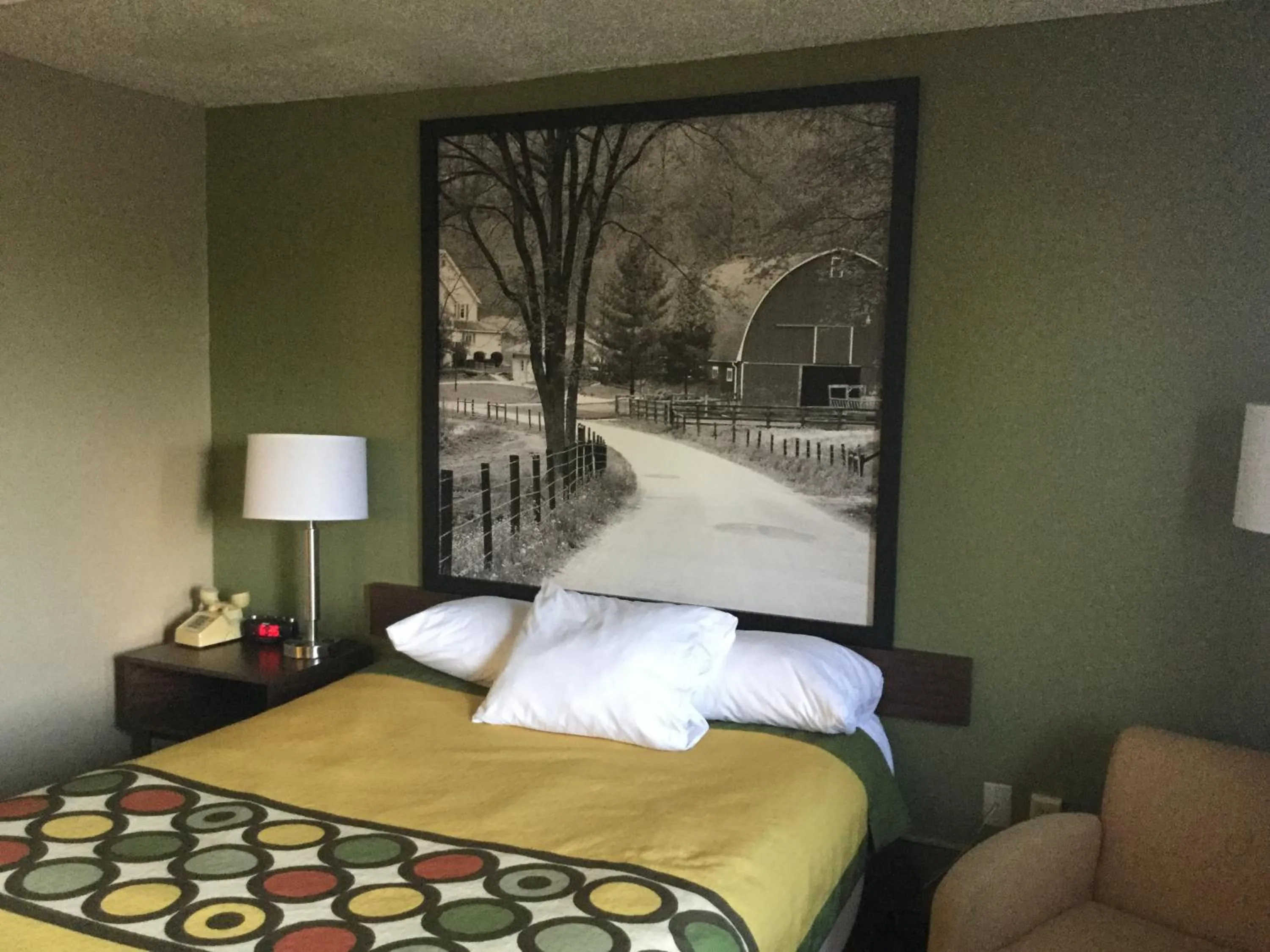 Queen Room - Disability Access/Non-Smoking in Super 8 by Wyndham Youngstown/Austintown