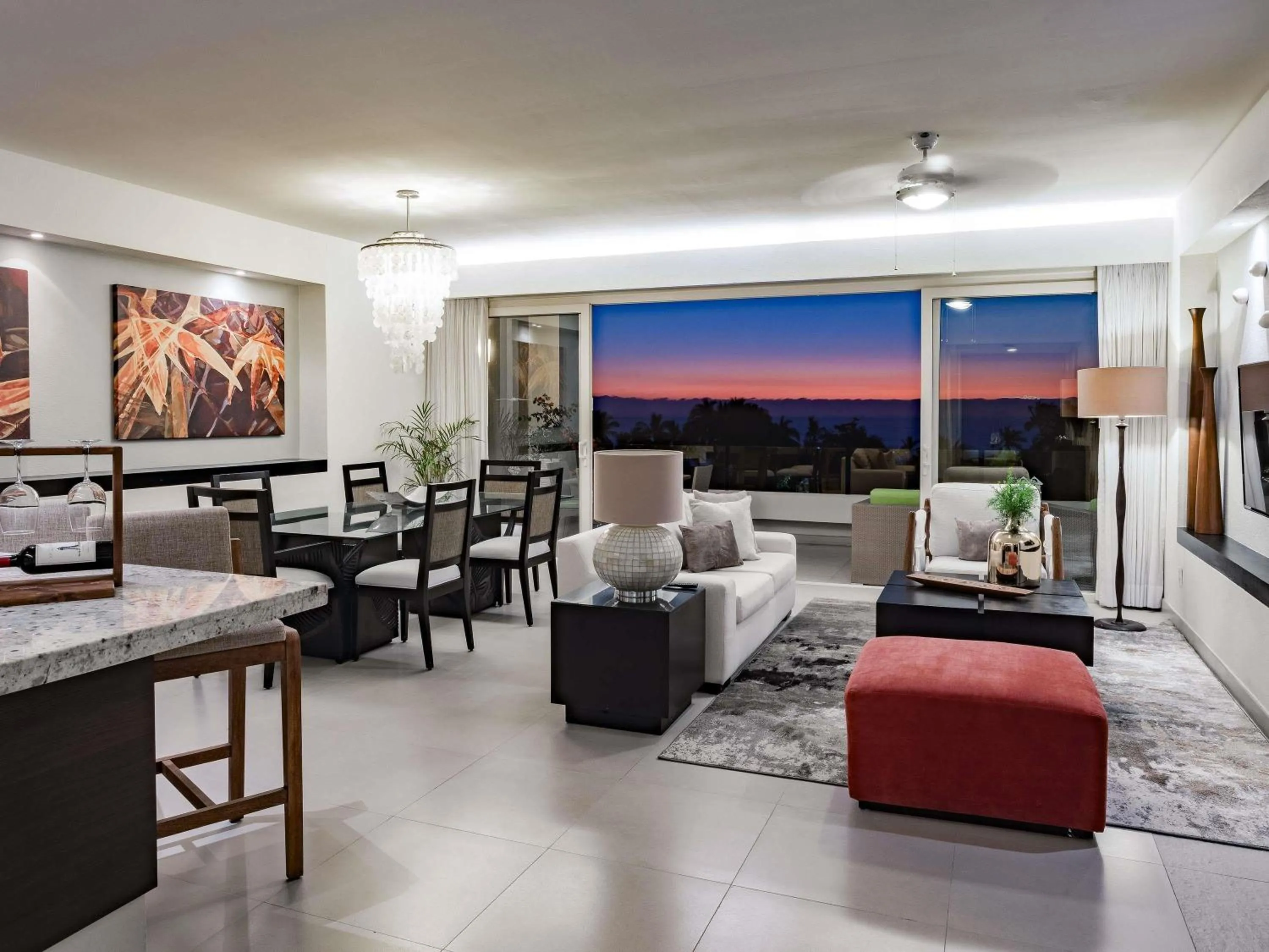 One-Bedroom King Room with Balcony or Terrace and Kitchen in Marival Distinct All-Suites & World Spa - Handwritten Collection