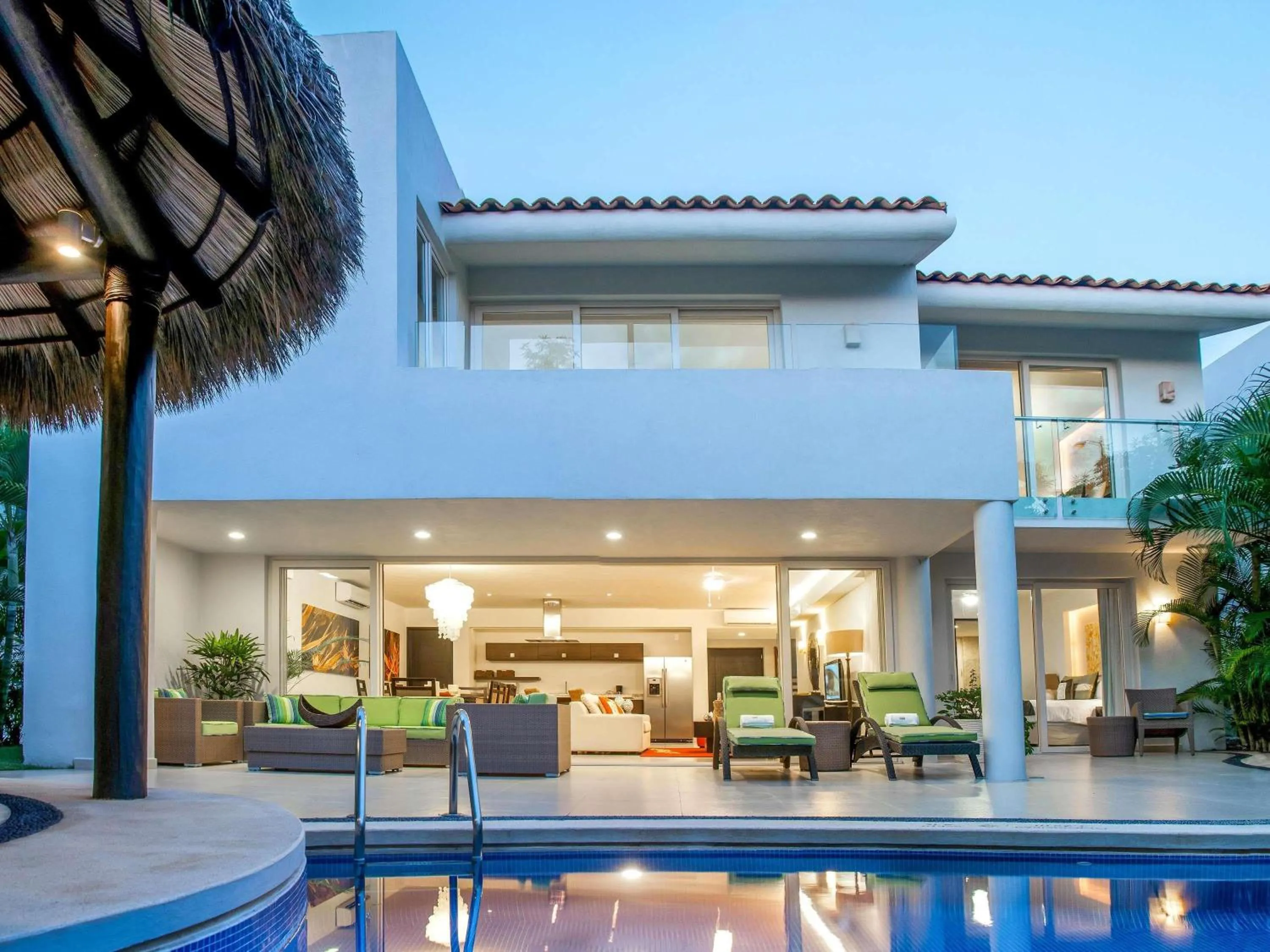 One-Bedroom King Room with Three King Beds and Private Pool - Balcony/Terrace/Kitchen in Marival Distinct All-Suites & World Spa - Handwritten Collection