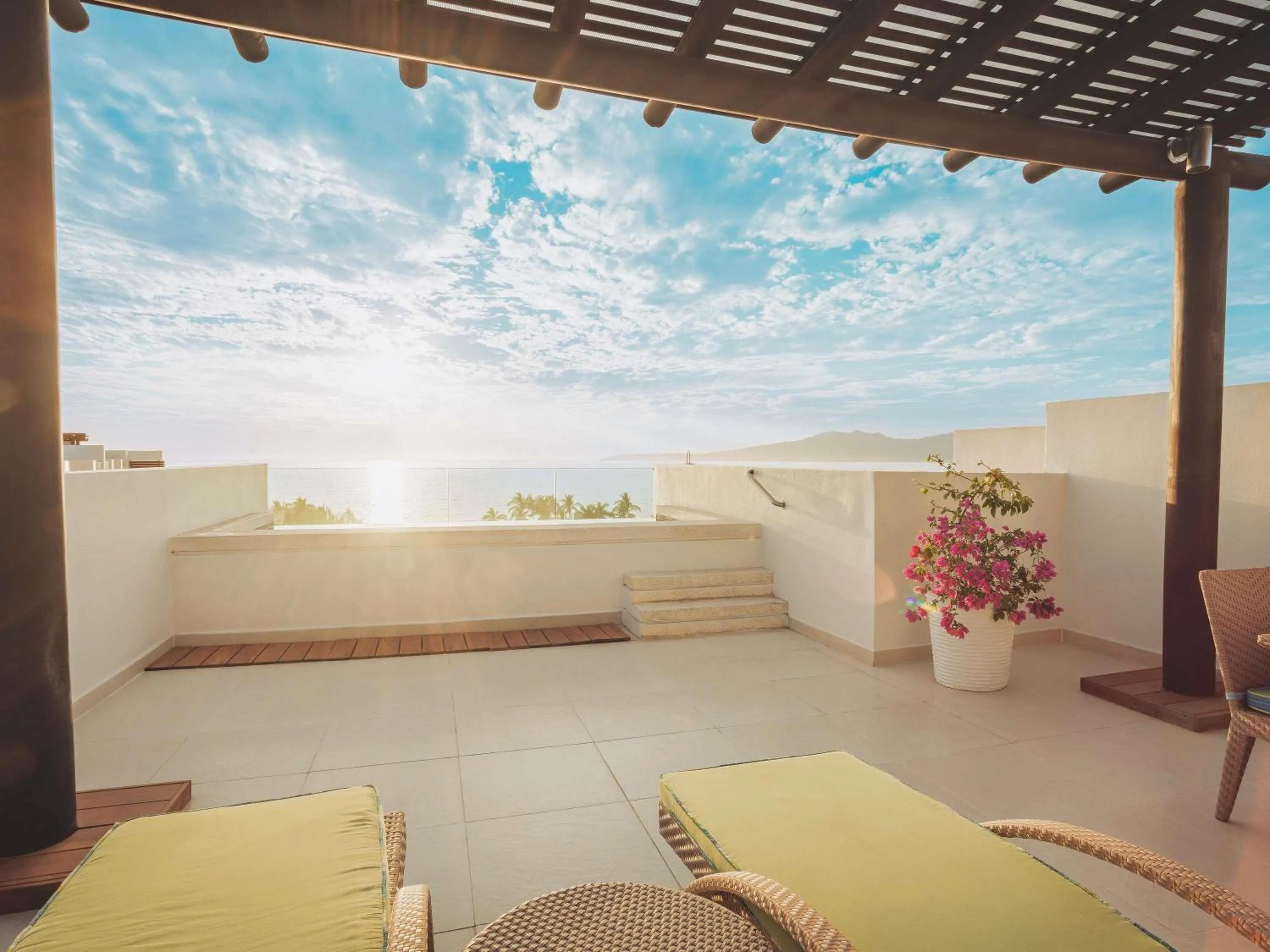 One-Bedroom King Room with Balcony and Private Pool - Kitchen/Roof Top in Marival Distinct All-Suites & World Spa - Handwritten Collection