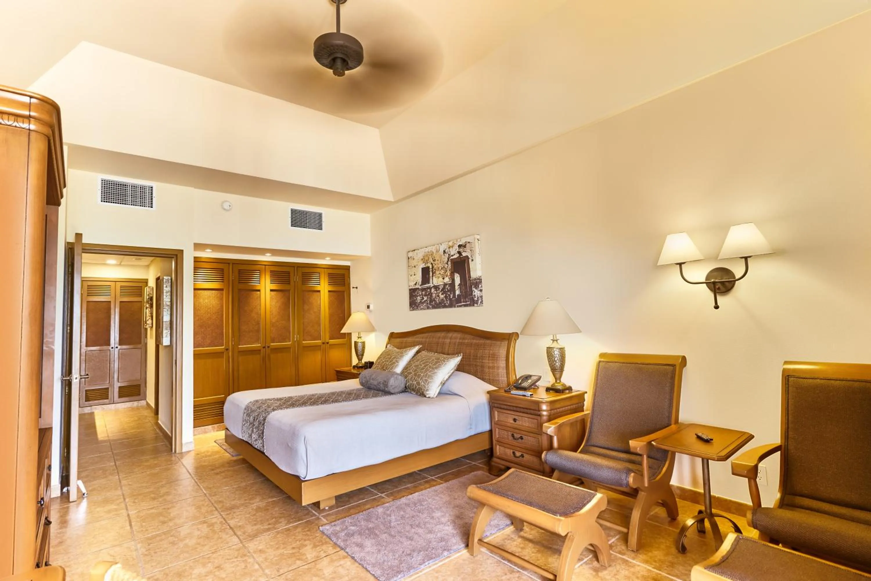 Deluxe Two Bedroom Master Suite Beachfront in The Royal Haciendas Resort & Spa