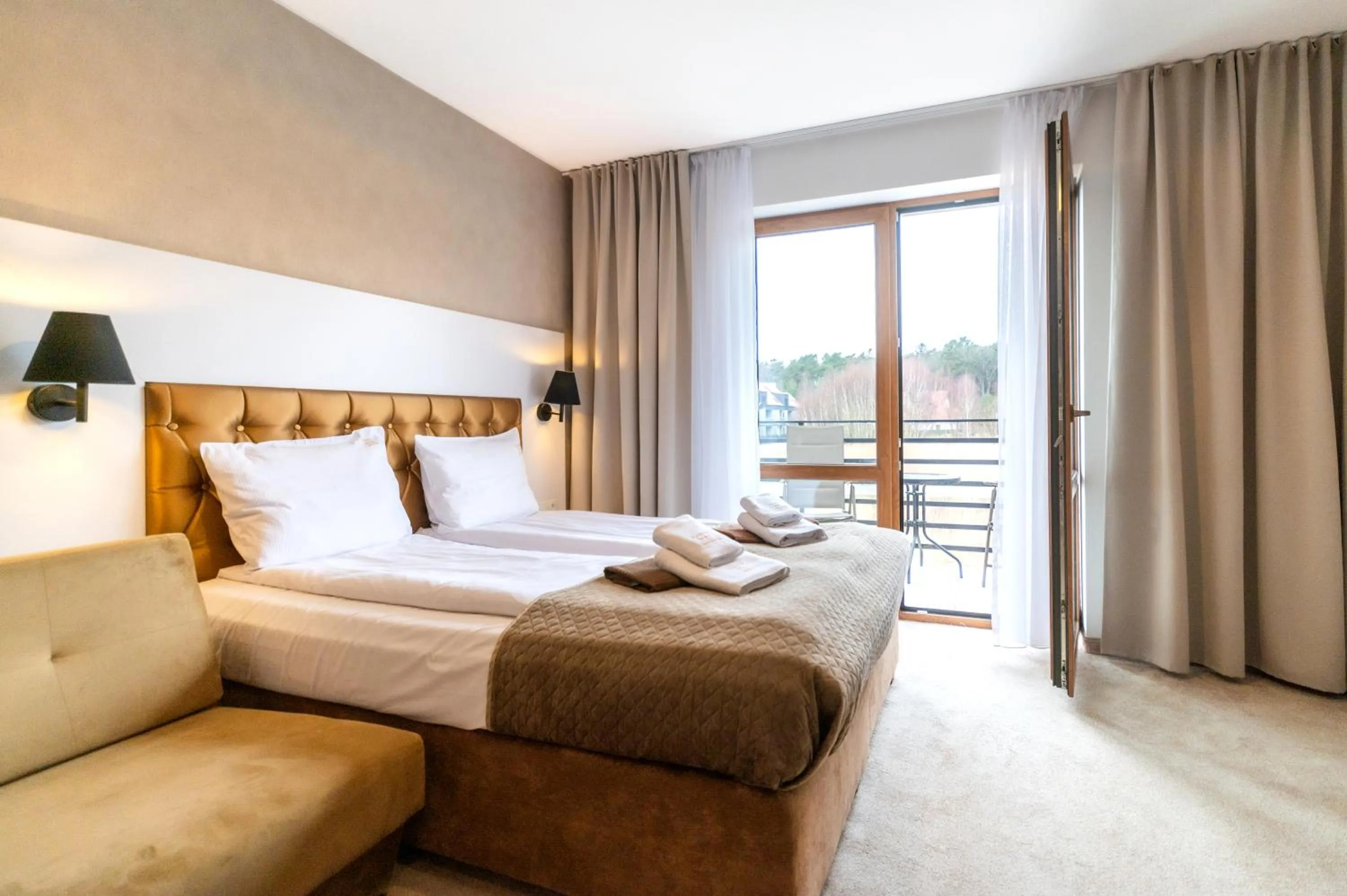 Triple Room with Balcony or Terrace in Amber Park Spa