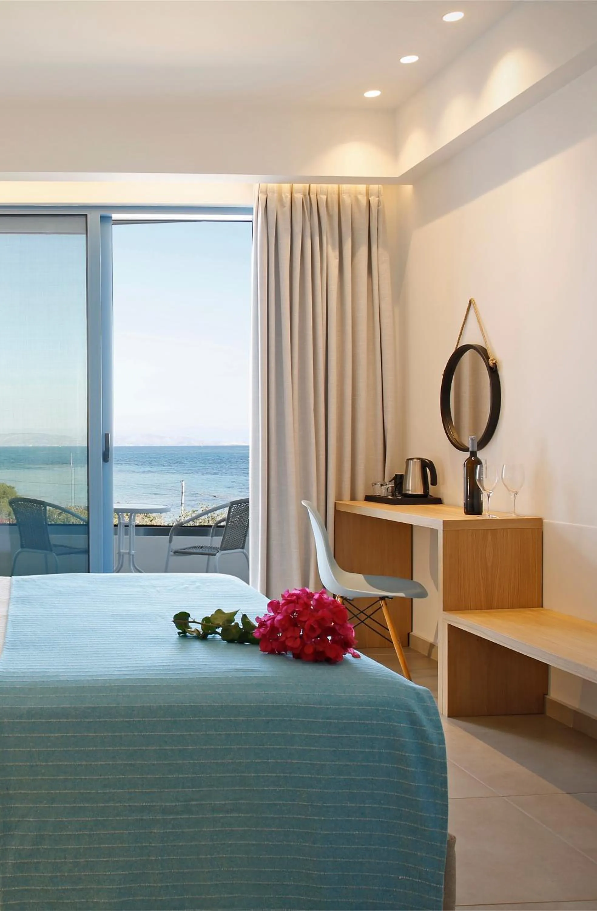 Superior Double Room with Sea View in Oasis Beach Hotel