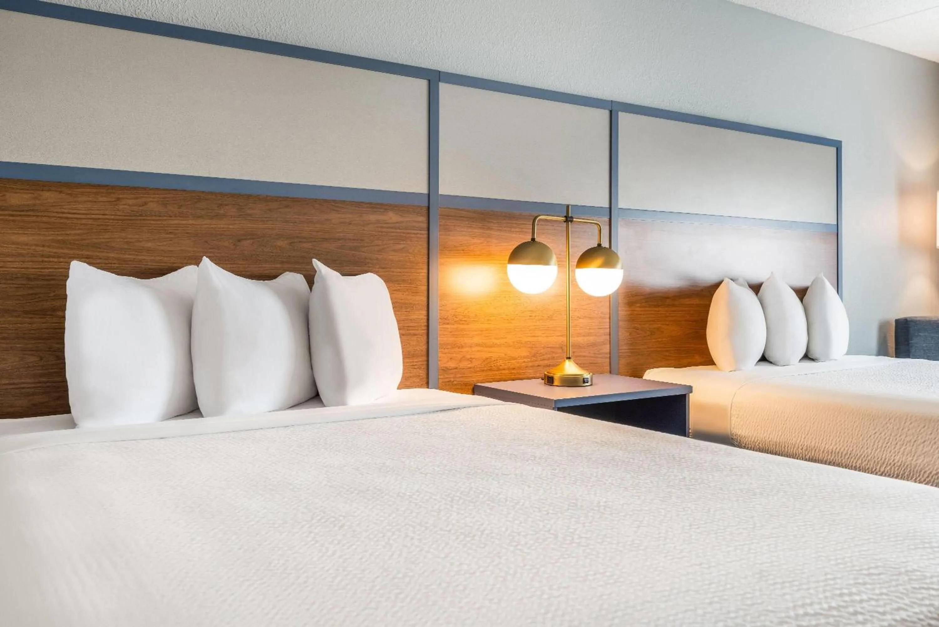 Queen Room with Two Queen Beds - Non-Smoking in AmericInn by Wyndham Mounds View Minneapolis