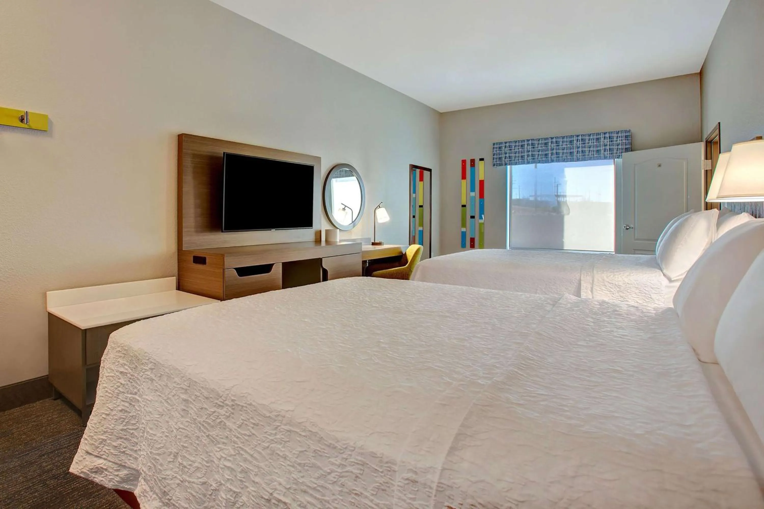 Queen Room with Two Queen Beds in Hampton Inn & Suites Borger