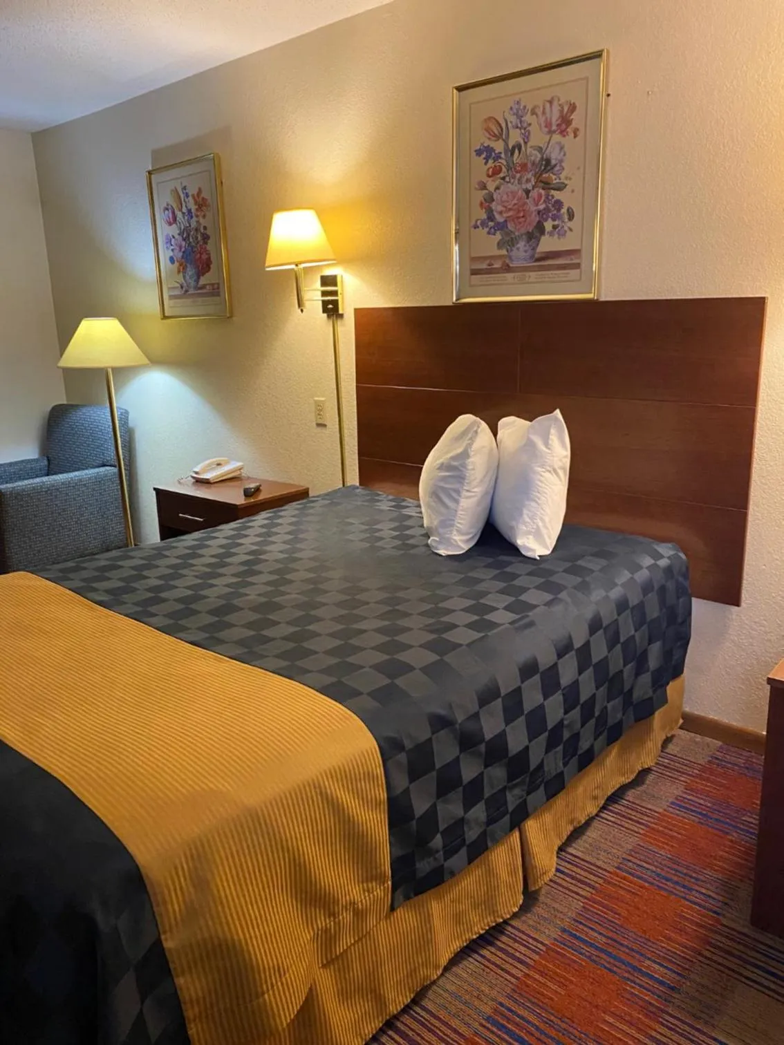 Queen Room - Disability Access in Americas Best Value Inn Champaign