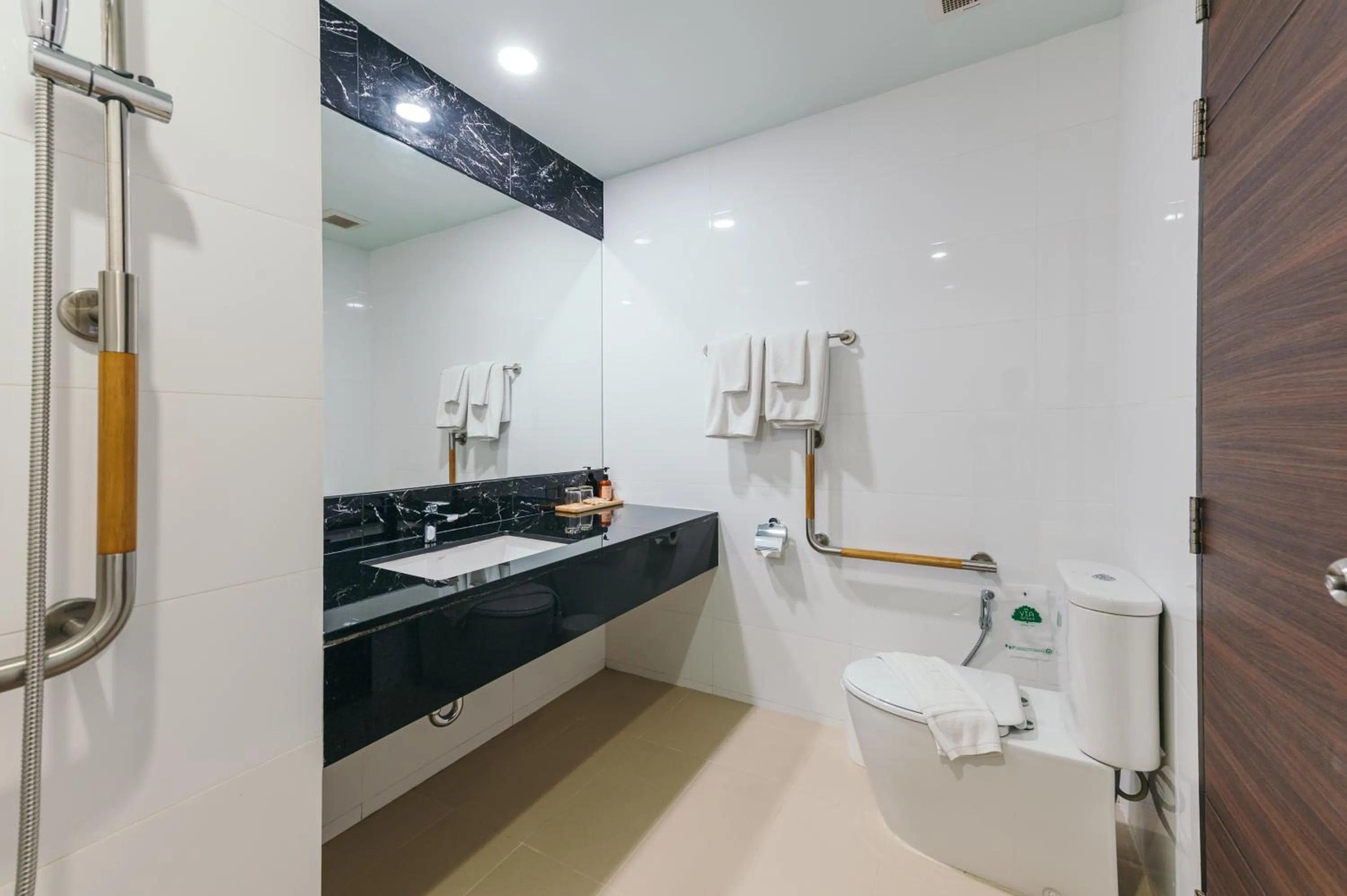 Elderly And Wheelchair Accessible Twin Bed Room  in Civilize Hotel