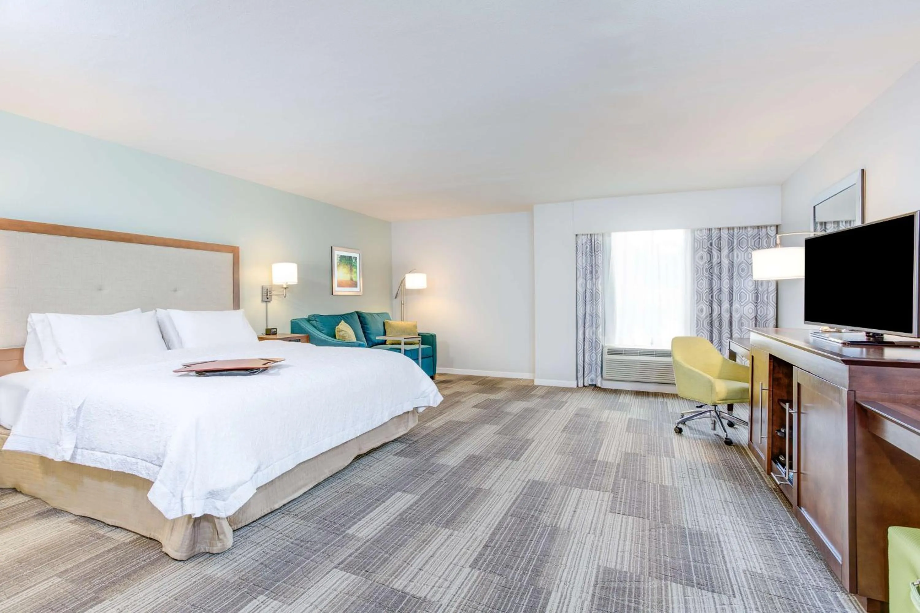 King Room with Sofa Bed - Hearing Accessible/Non-Smoking in Hampton Inn Macon - I-475