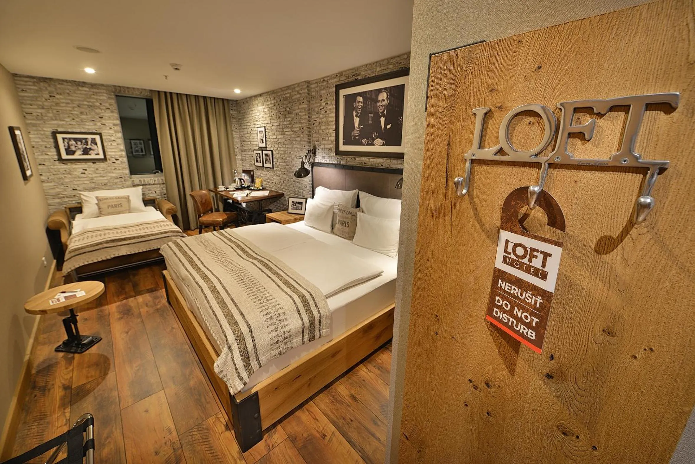 Premium Triple Room (including daily refilled free mini bar) in LOFT Hotel Bratislava