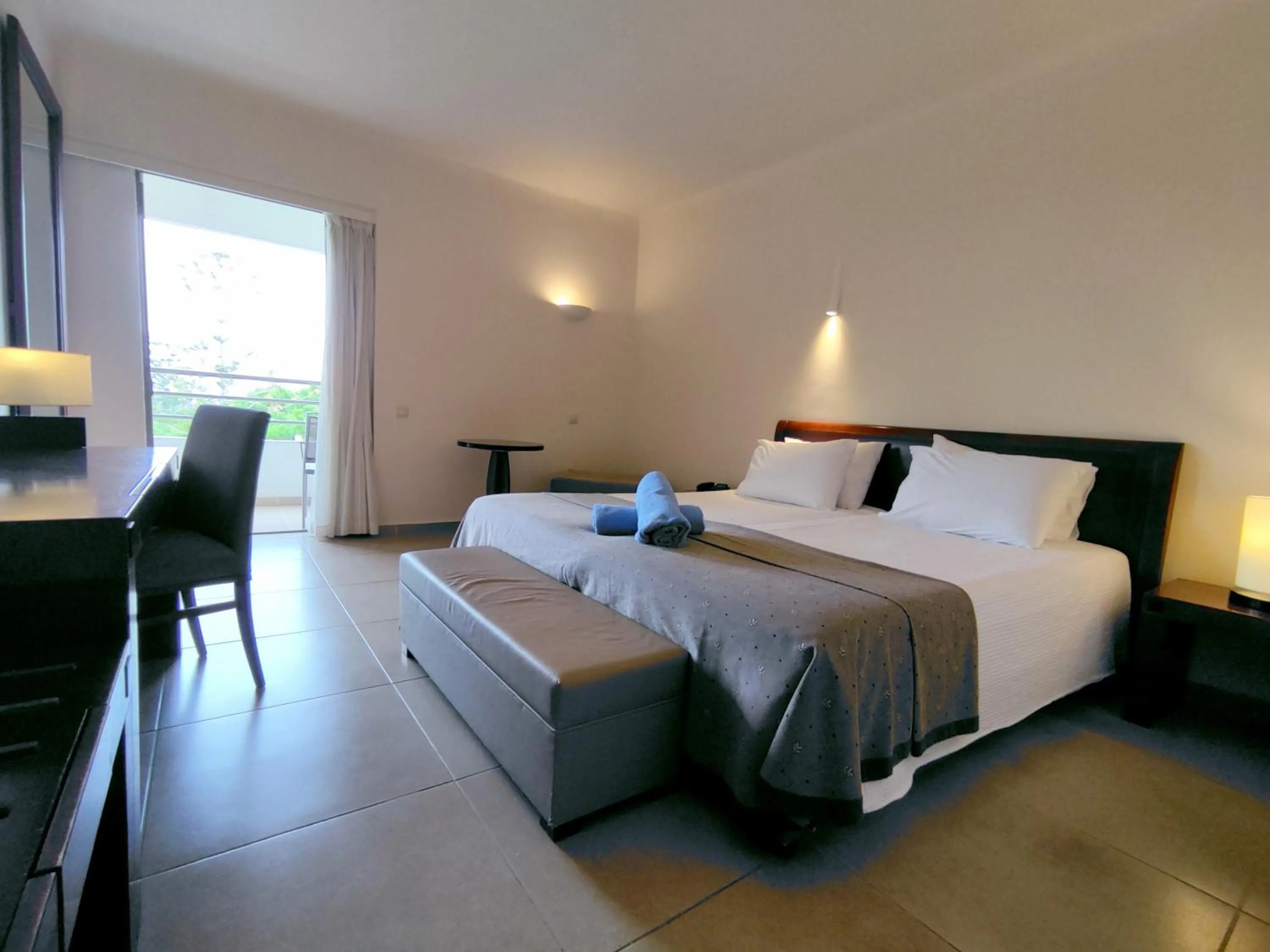Double or Twin Room with Garden View in Apollonia Beach Resort & Spa