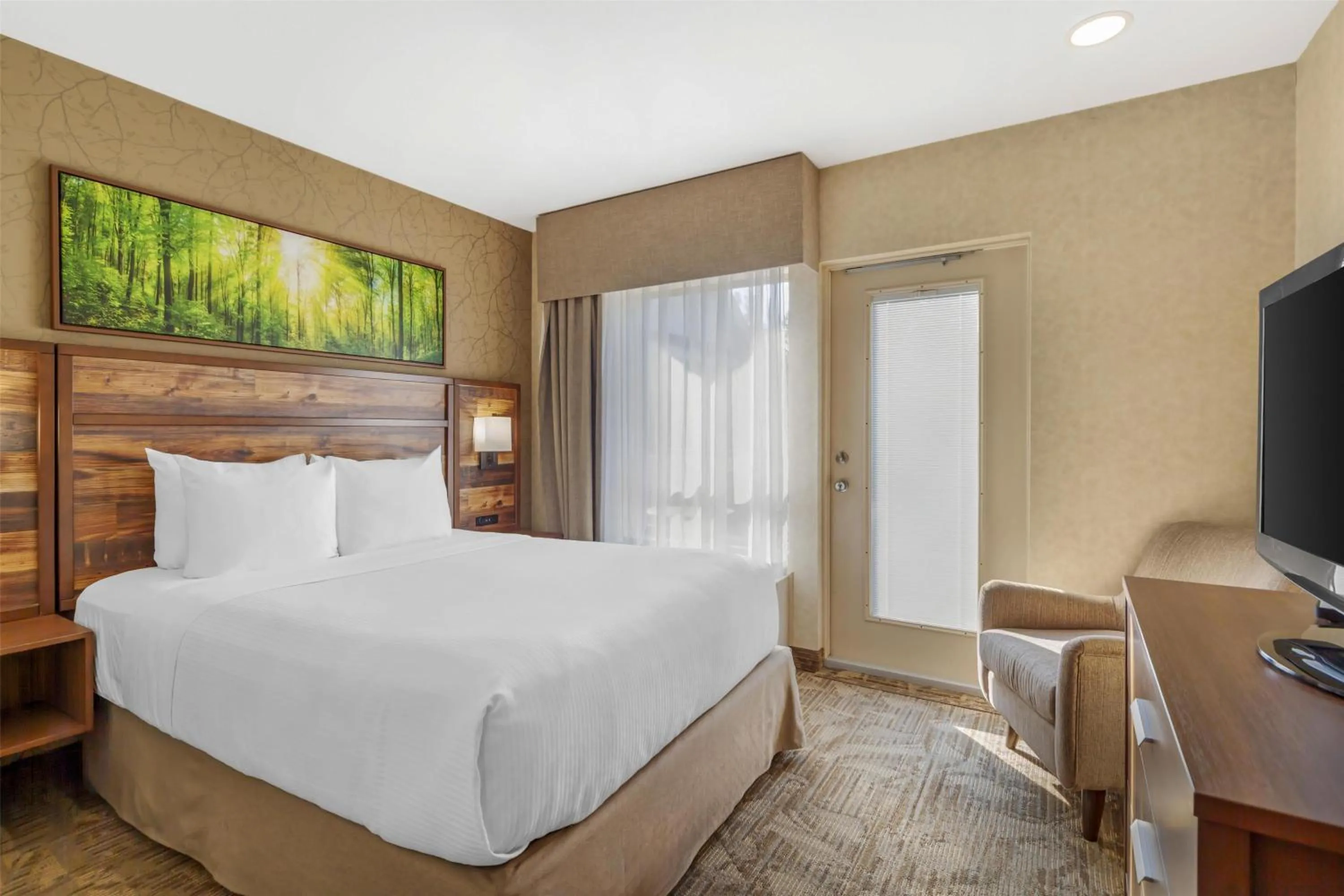 Queen Suite with Sofa Bed, Balcony and Wet Bar - Second Floor/Non-Smoking in Best Western Plus Valemount Inn & Suites