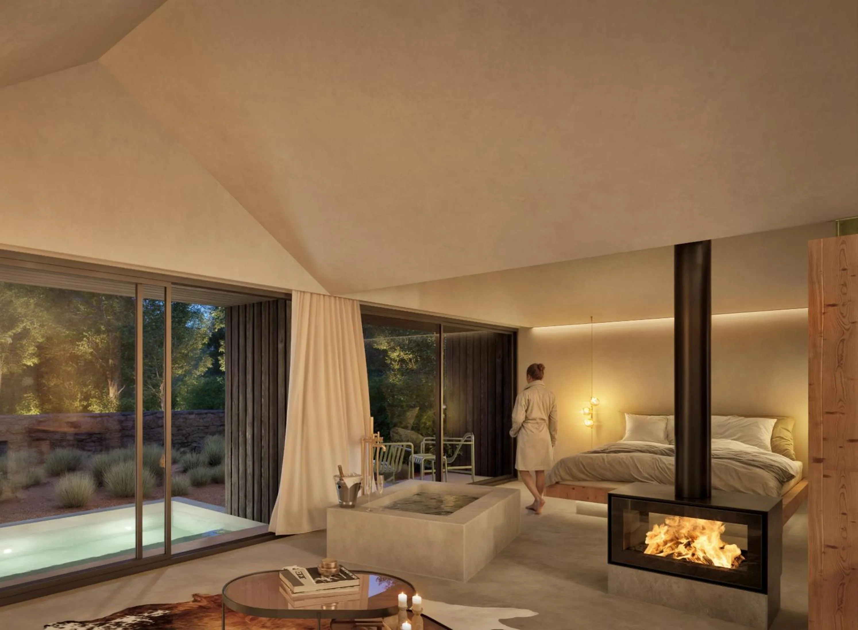 Deluxe Suite with Private Heated Pool in Herdade do Ananás