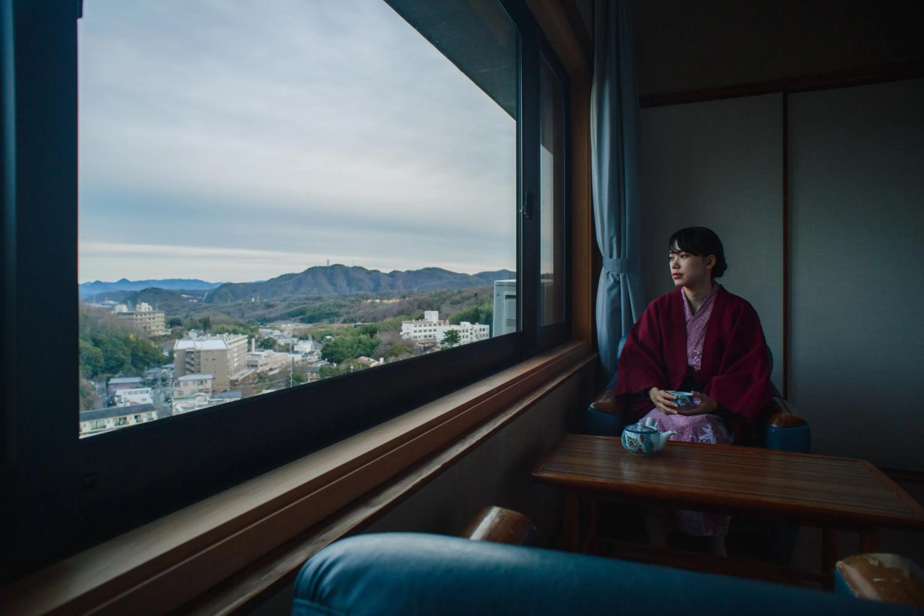 Japanese-Style Room with Mountain view and Shared Bathroom - single occupancy - Non-Smoking in Negiya Ryofukaku