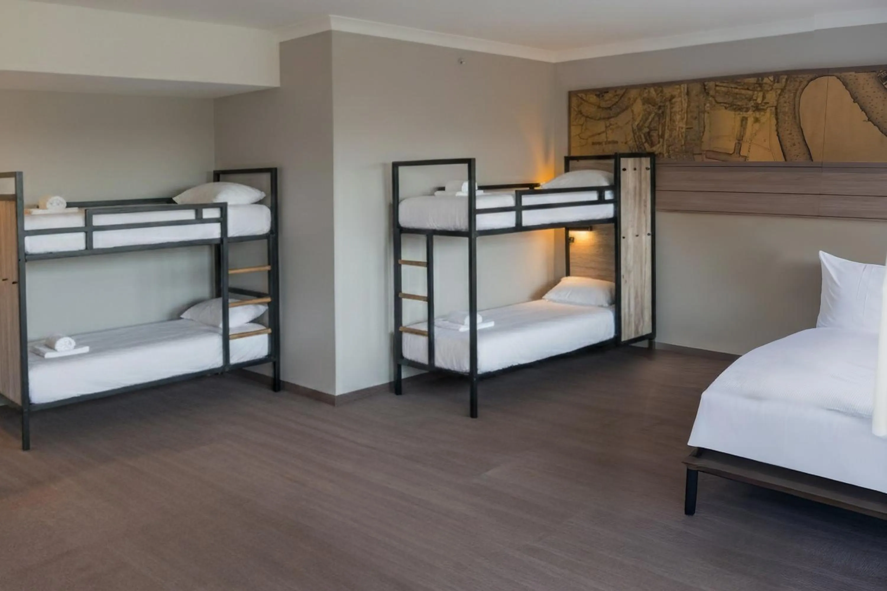 Six-Bed Room in a&o London Docklands Riverside